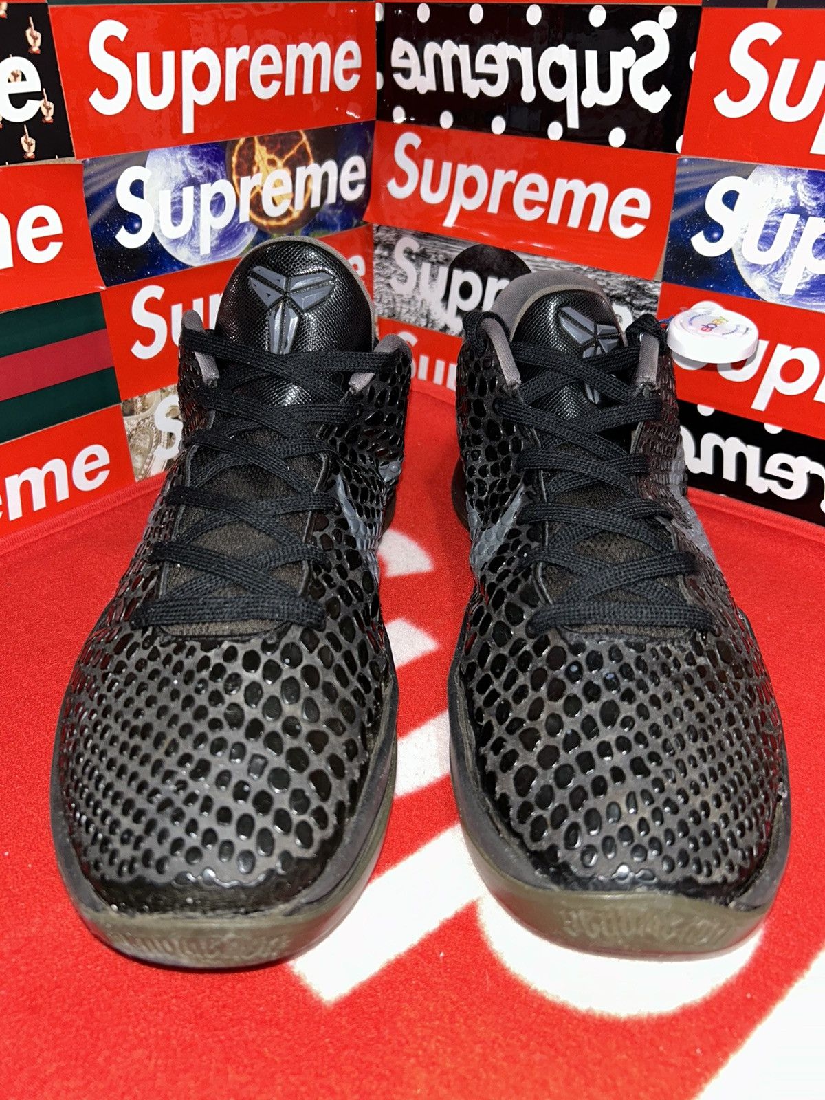 Nike Nike Zoom Kobe 6 Blackout 429659-013 size 13 Size US 13 / EU 46 - 2 Thumbnail