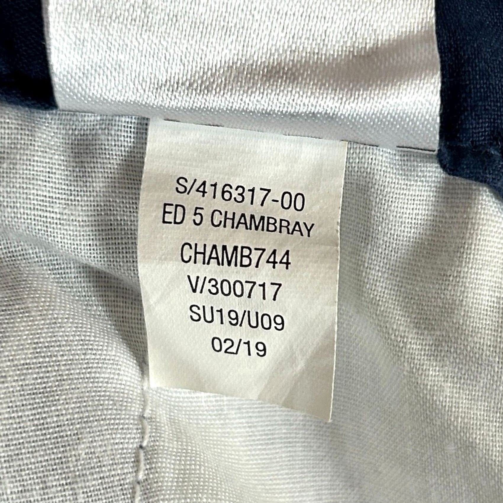 Old Navy Old Navy Chambray Blue Tropical Linen Shorts Womens 2 Mid Rise Casual Easy Care Pockets Summer Spring Tropical Pattern Size 26" / US 2 / IT 38 - 6 Thumbnail