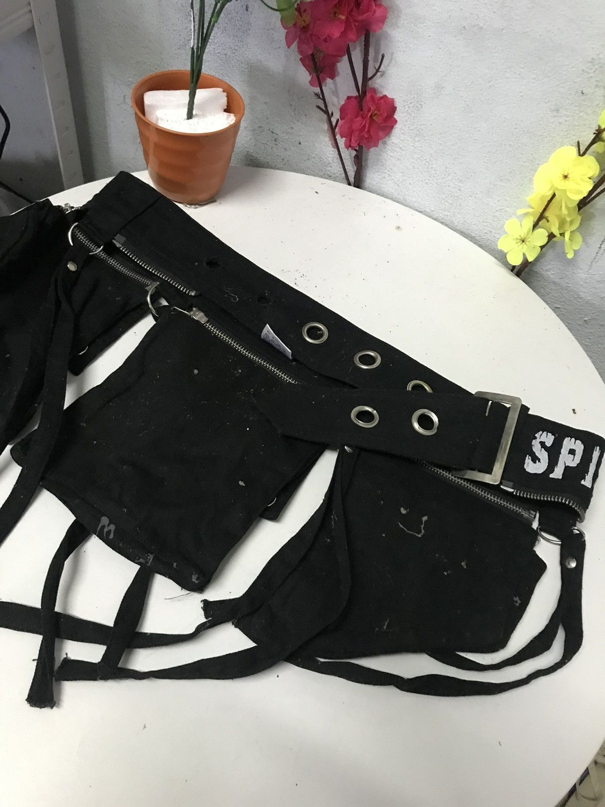 Seditionaries Blood Storm Belt Pants Size ONE SIZE - 6 Thumbnail