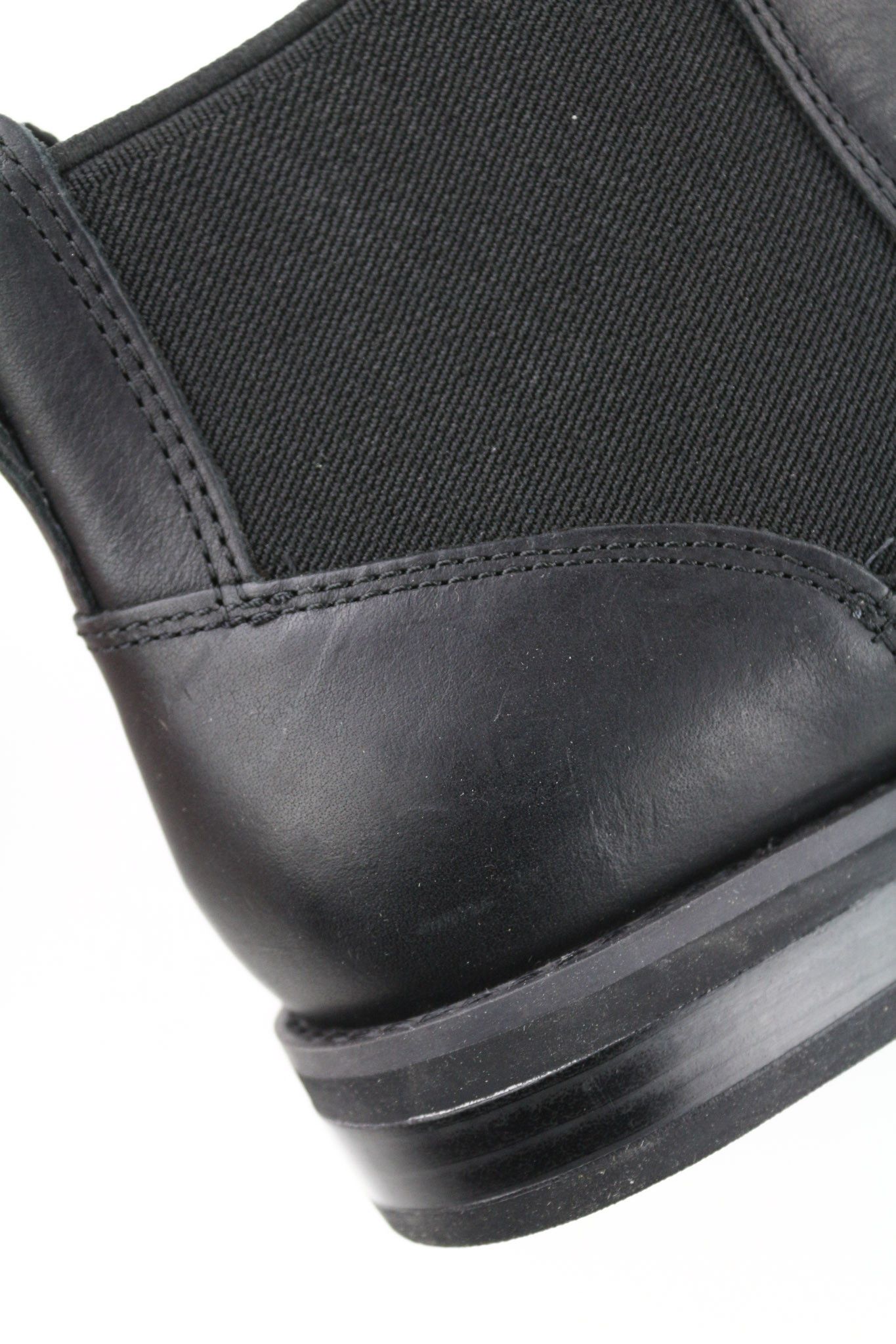 Timberland A1KHL UK4.5 Black Leather Pull Tab Boots Shoes 79954 Size US 7 / IT 37 - 12 Thumbnail