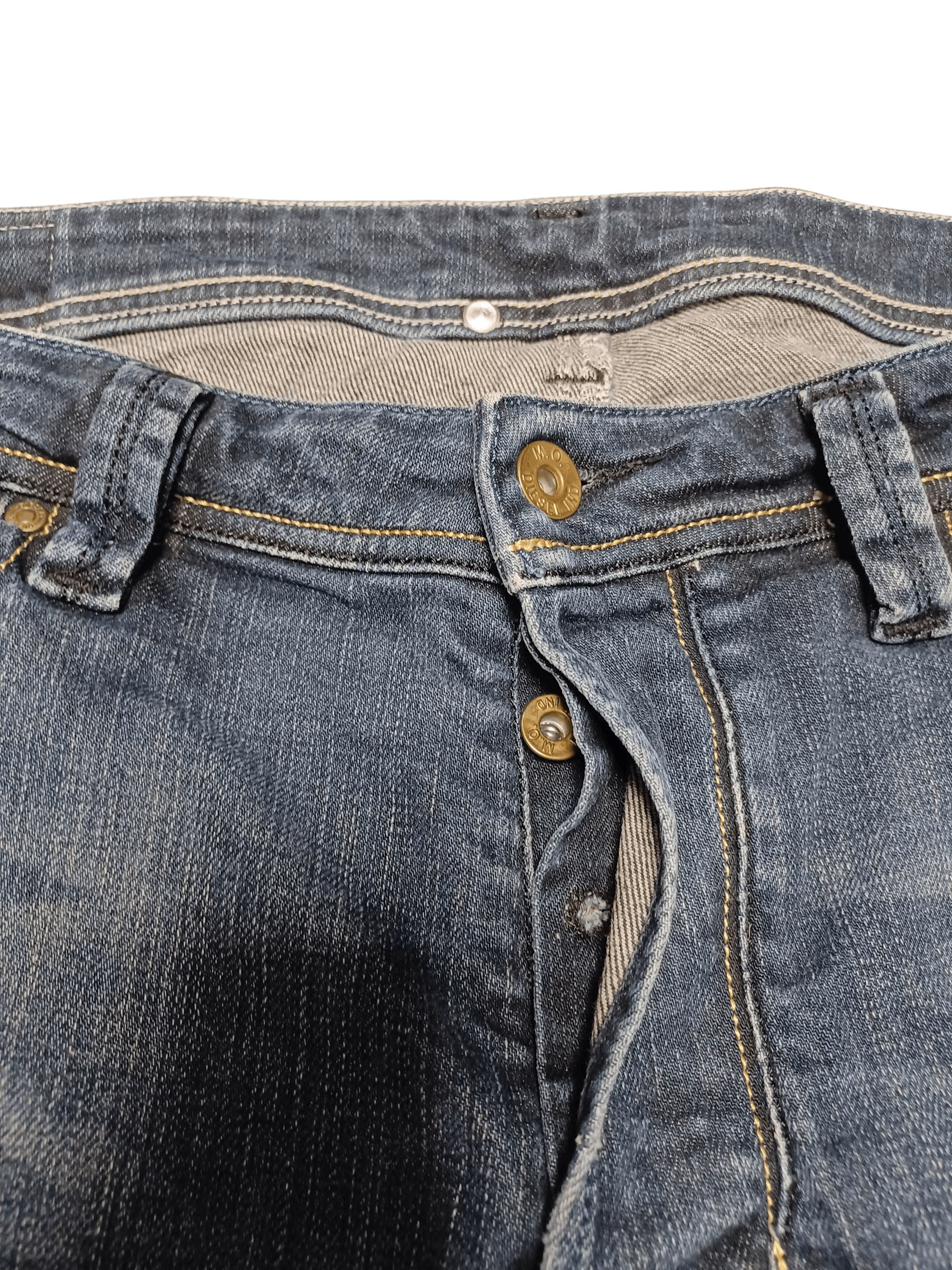 Diesel DIESEL LARKEE VINTAGE W34 L32 JEANS DENIM ITALIAN LUXURY Size US 34 / EU 50 - 2 Thumbnail
