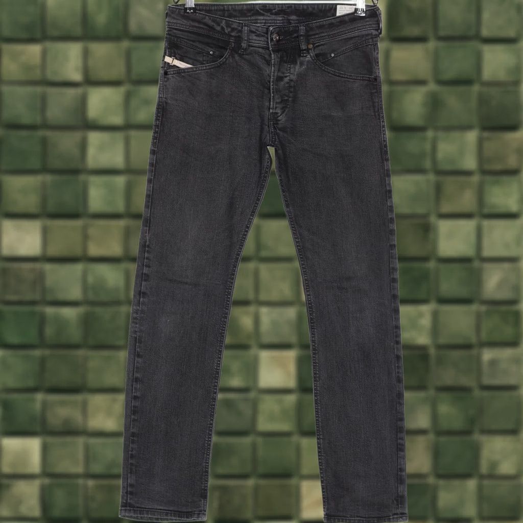 Diesel DIESEL BELTHER 0886Z Jeans Men Slim Tapered Stretch W29 L32 Regular DZ8272 5-Pocket Grey Denim Vintage No Size US 29 - 1 Thumbnail