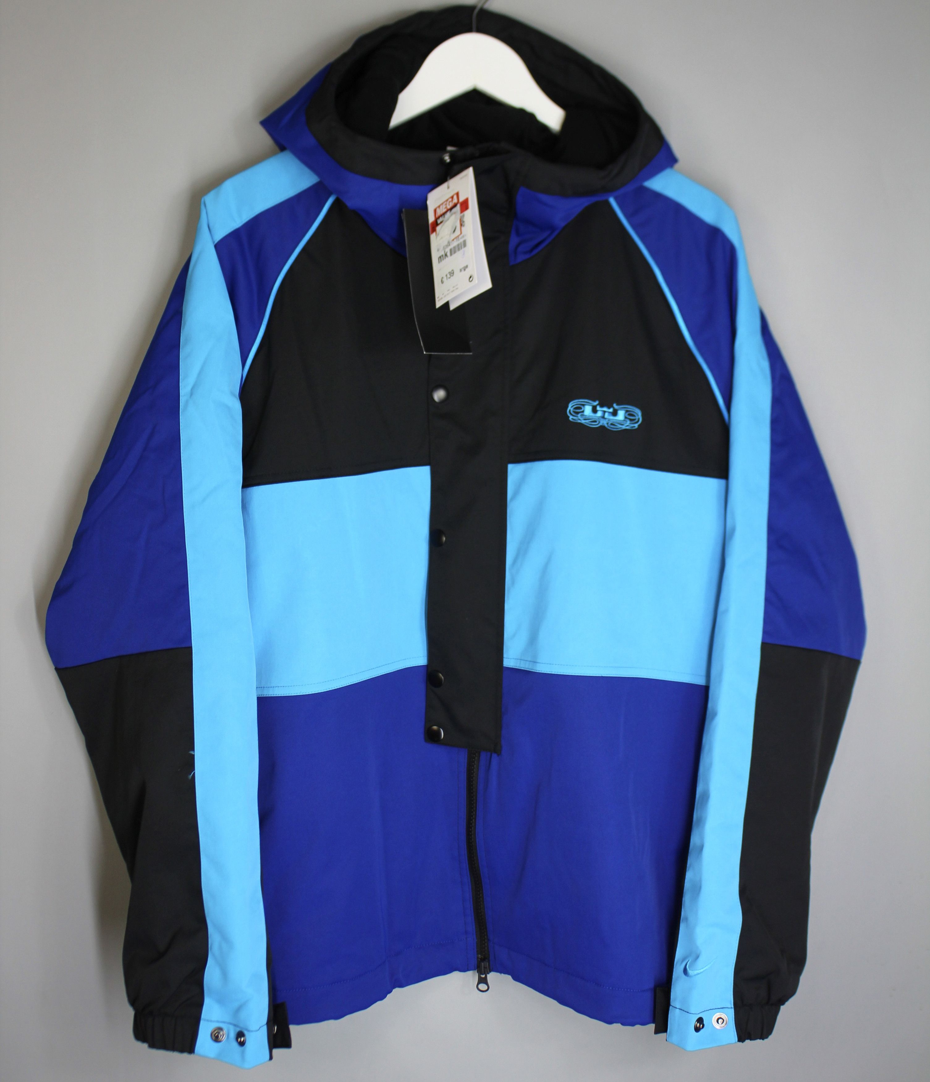 image of Nike Lebron Premium Utility Jacket Large Deep Royal Blue in Putp, Men's