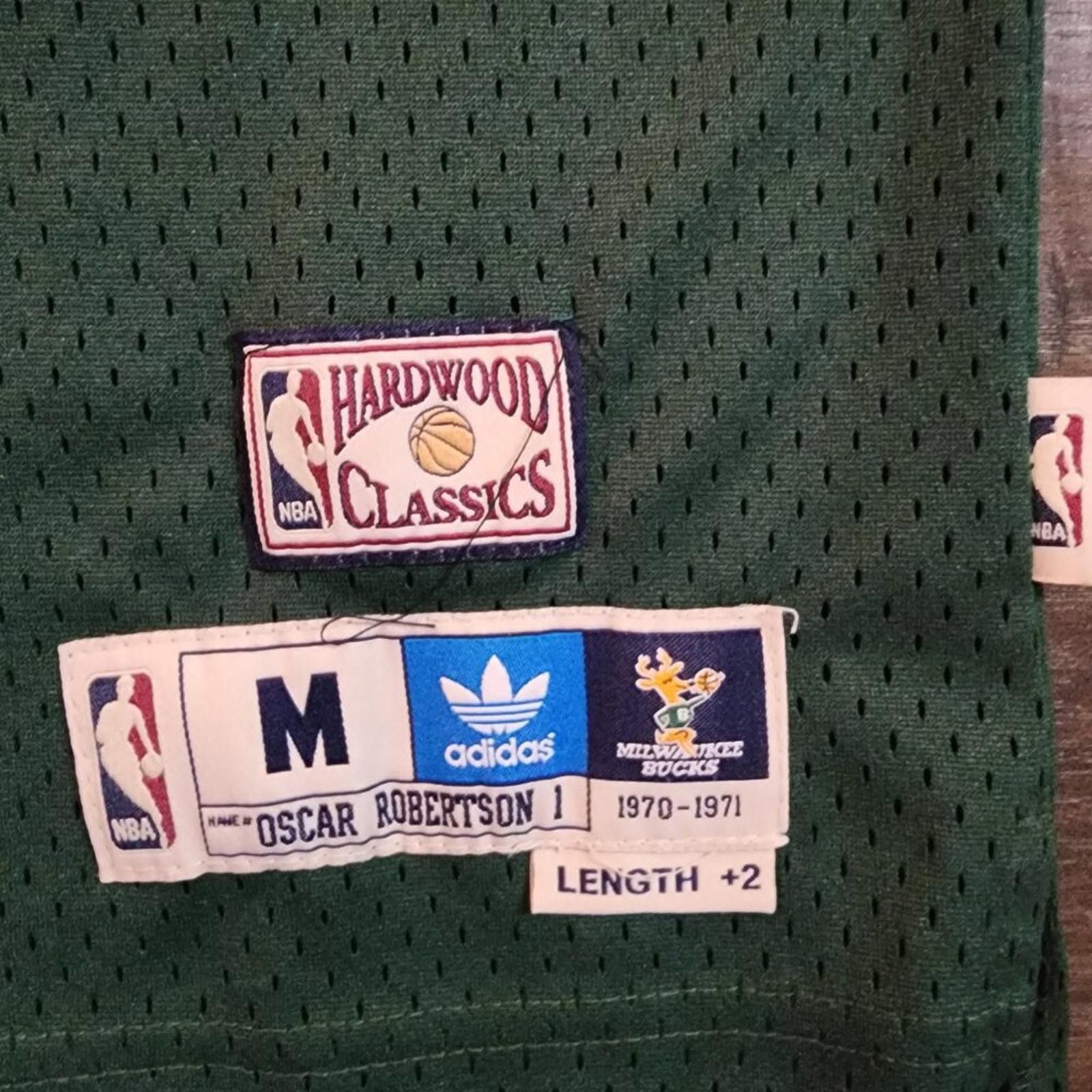 Other Oscar Robertson Milwaukee Bucks Adidas Hardwood 70-71 M L+2 Size ONE SIZE - 3 Thumbnail