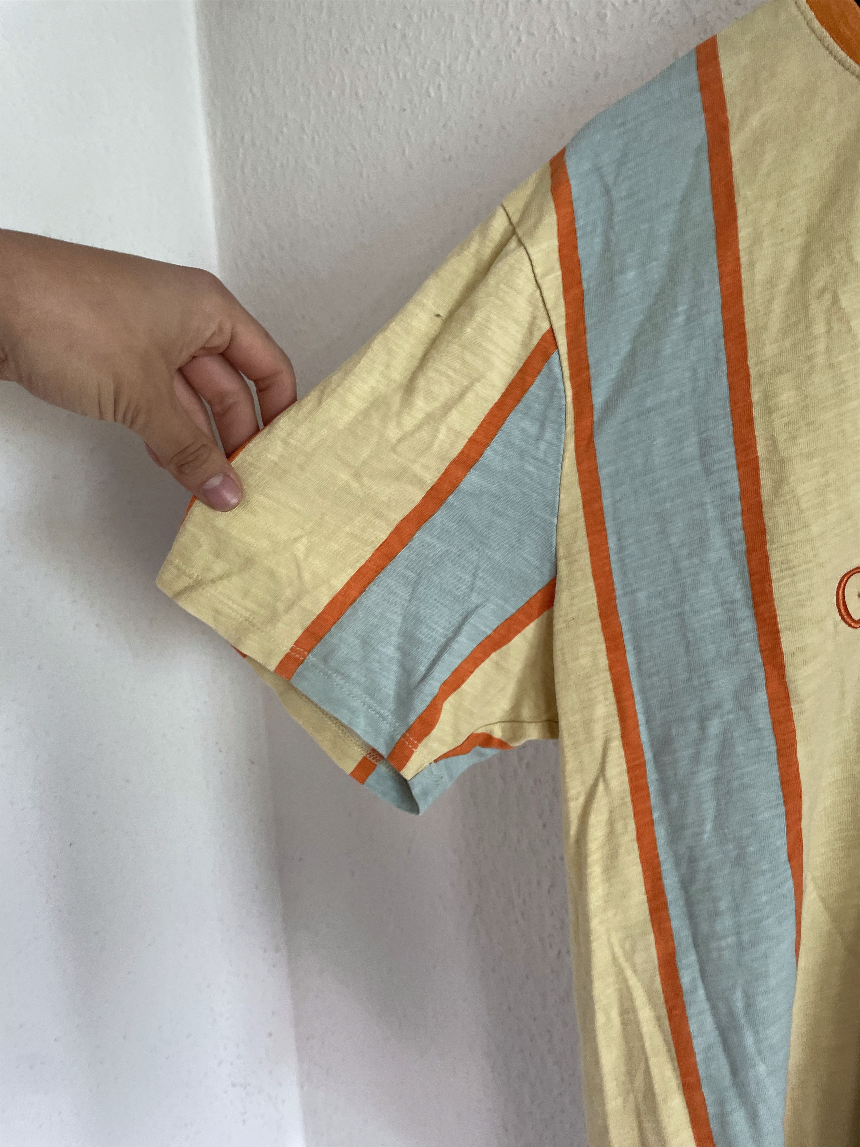 A$AP Rocky × Guess Vertical Striped Logo Tee Size US L / EU 52-54 / 3 - 5 Thumbnail