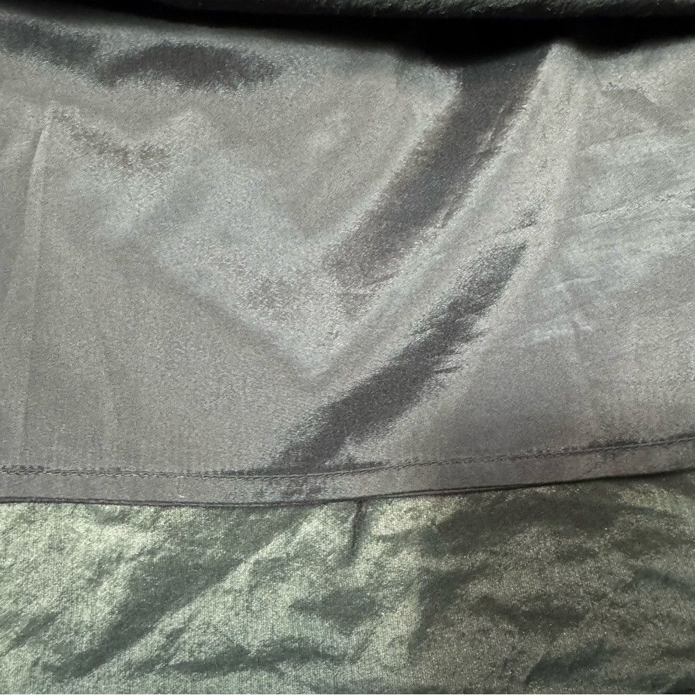 Elie Tahari Elie Tahari NICOLETTA Taffeta A-Line Pleated Wool Blend Bla Size 28" / US 6 / IT 42 - 9 Thumbnail