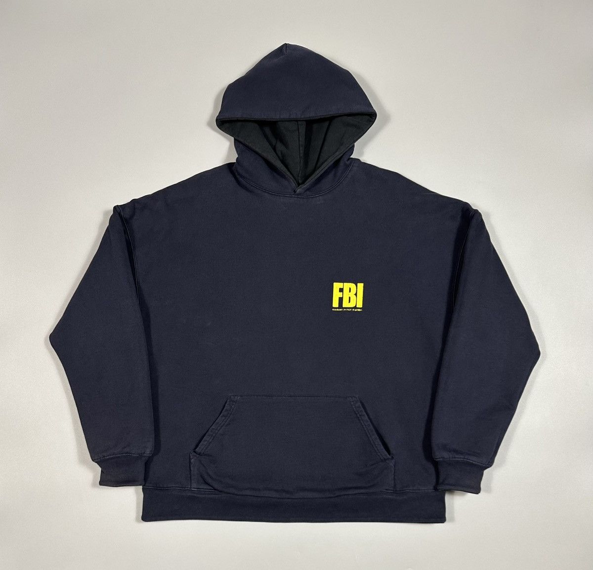 Balenciaga Balenciaga FBI/Tiger Reversible Oversized Hoodie Size US S / EU 44-46 / 1 - 4 Thumbnail