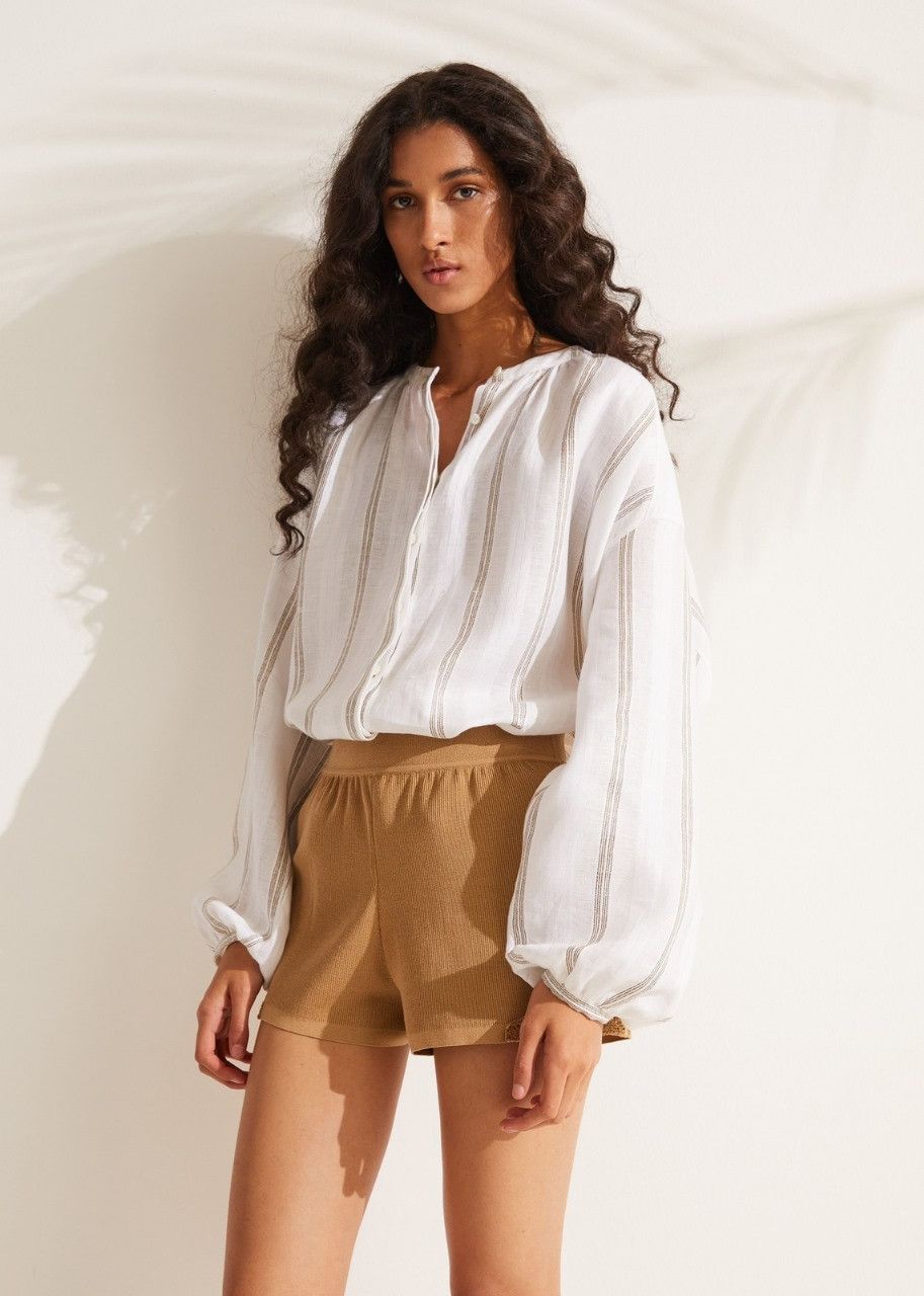 Loro Piana o1srvl11e0524 Shirt in White Size XL / US 12-14 / IT 48-50 - 2 Thumbnail