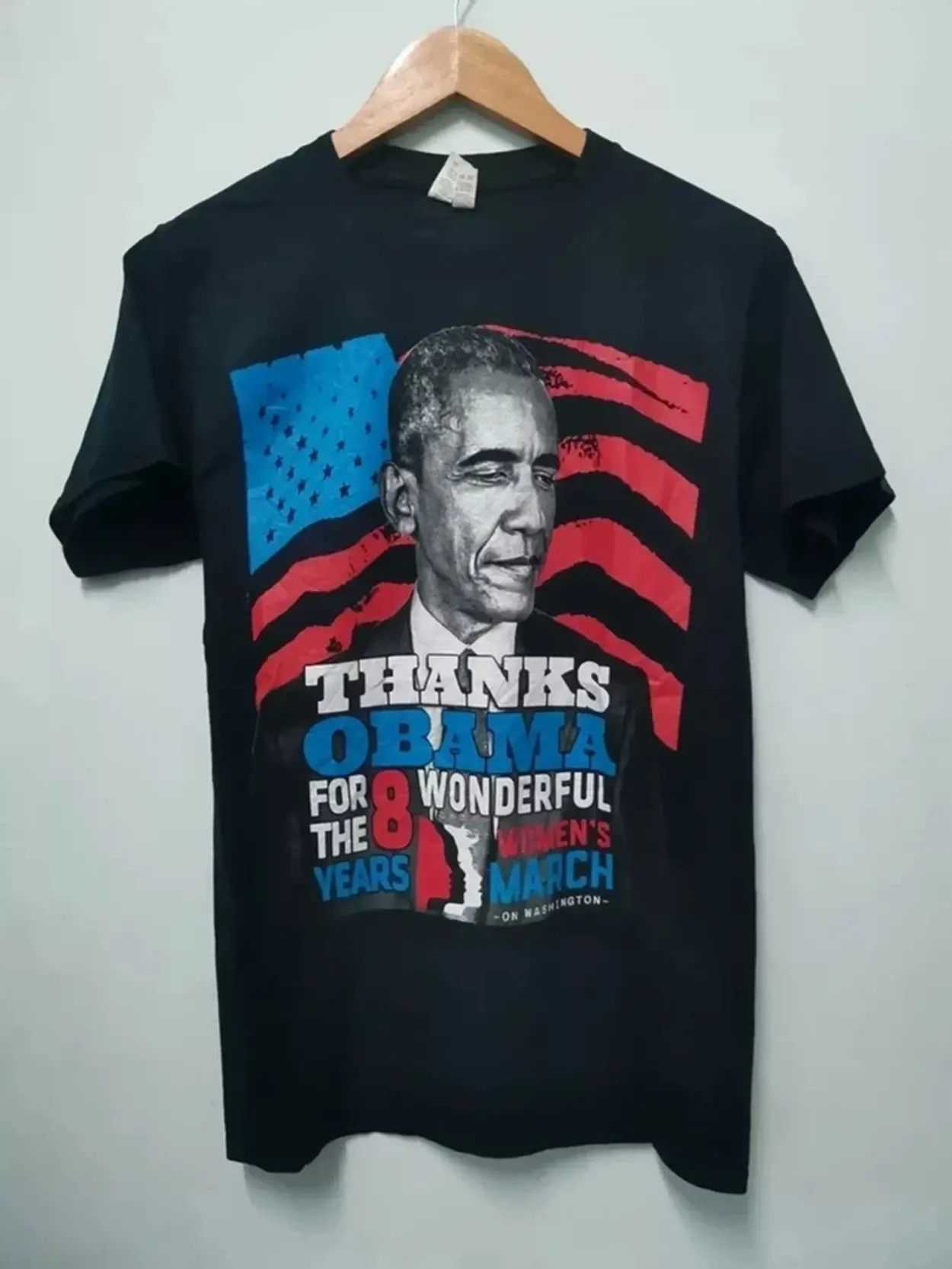 Rap Tees Vintage Barack Obama The President T shirt Rap Tees Hiphop Size US S / EU 44-46 / 1 - 2 Thumbnail