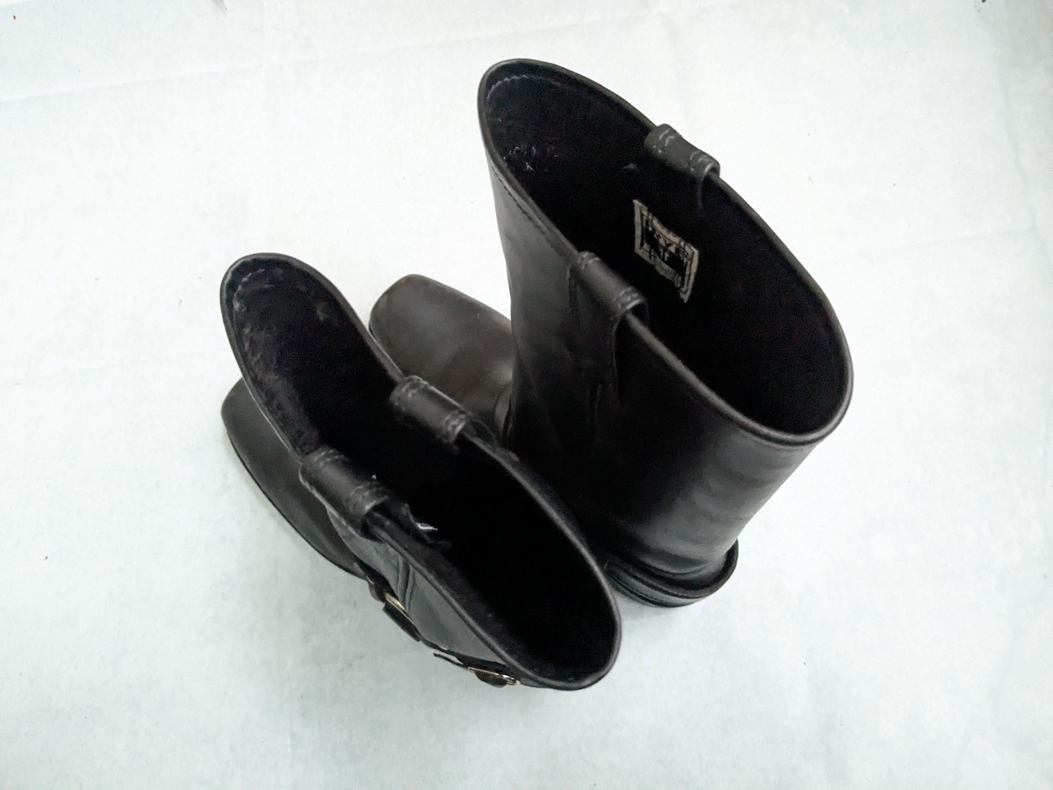 Frye Frye Harness Boots Black 8 M Leather Size US 8 / EU 41 - 13 Thumbnail