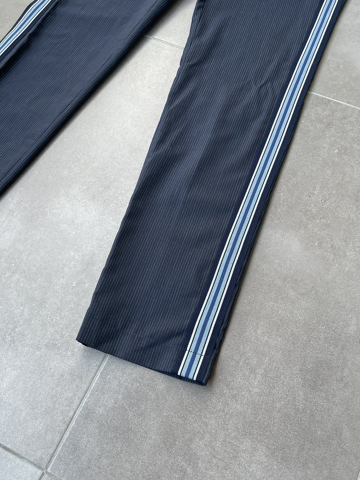 Zadig & Voltaire !DS! Zadig & Voltaire Paddy Stripe Wool Navy Casual Pants Size US 30 / EU 46 - 12 Thumbnail