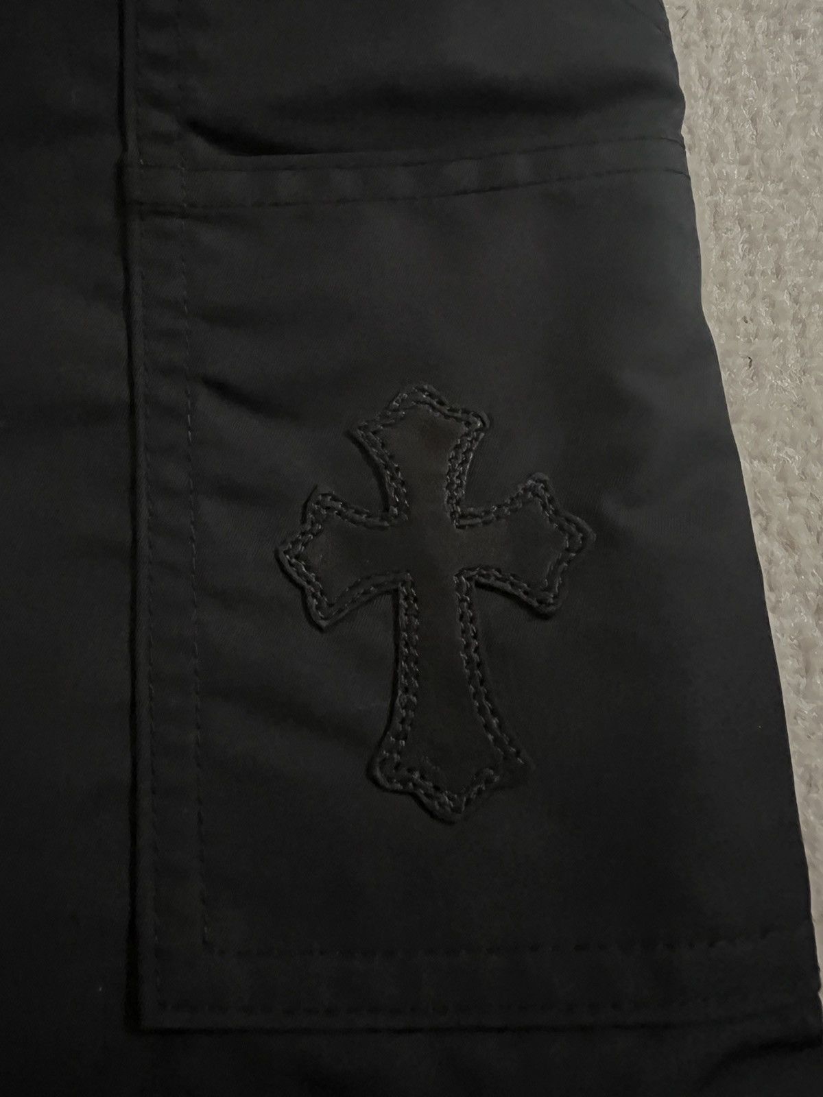 Chrome Hearts Double leather knee carpenter shorts Size US 32 / EU 48 - 8 Thumbnail
