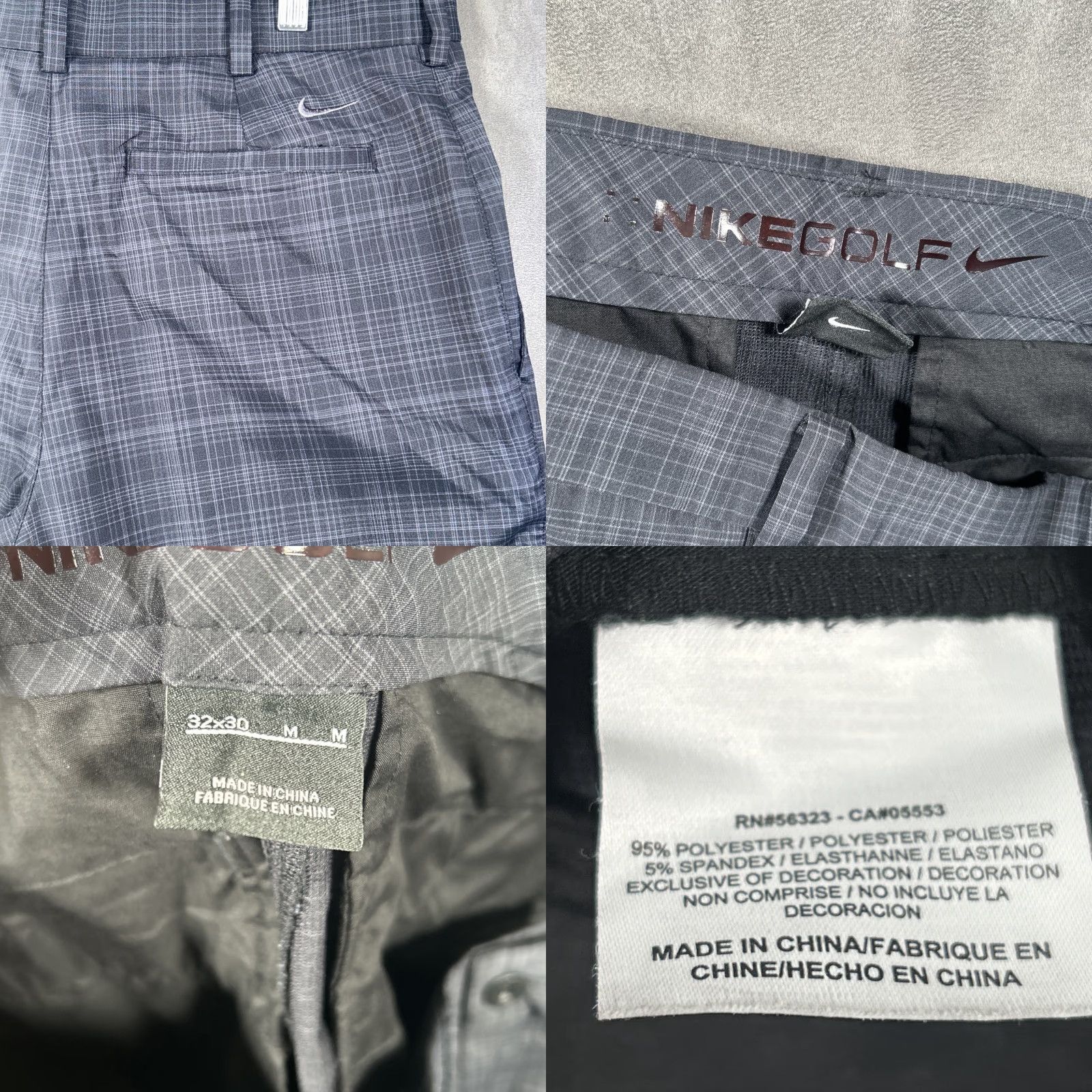 Nike Nike Golf Pants Men 32x30 Flat Front Gray 5 Pocket Dri-Fit Nike Shirt? Size US 32 / EU 48 - 8 Thumbnail