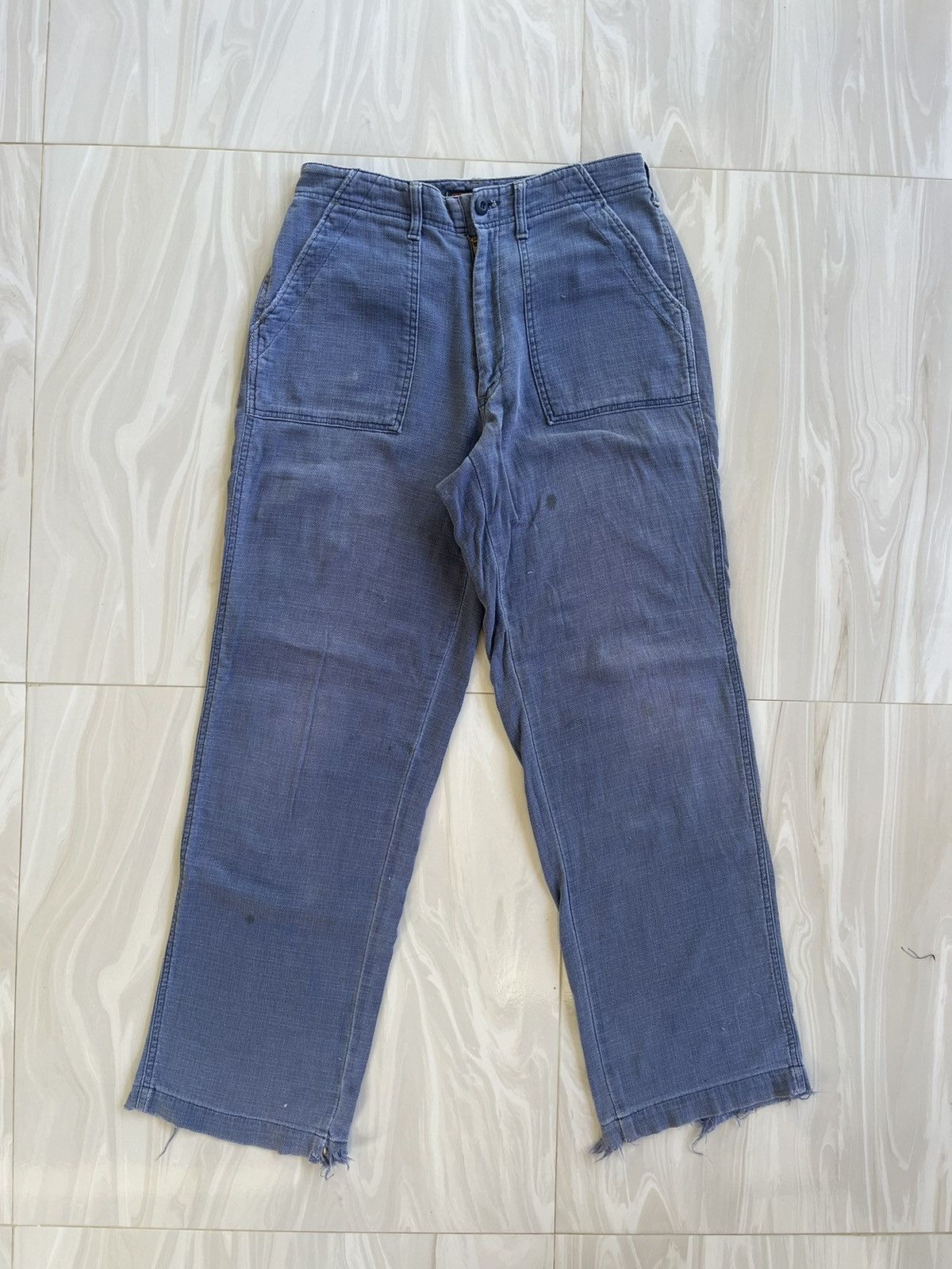 Vintage Faded Vintage OUT DOORS MAN Workwear pants Size US 32 / EU 48 - 1 Thumbnail