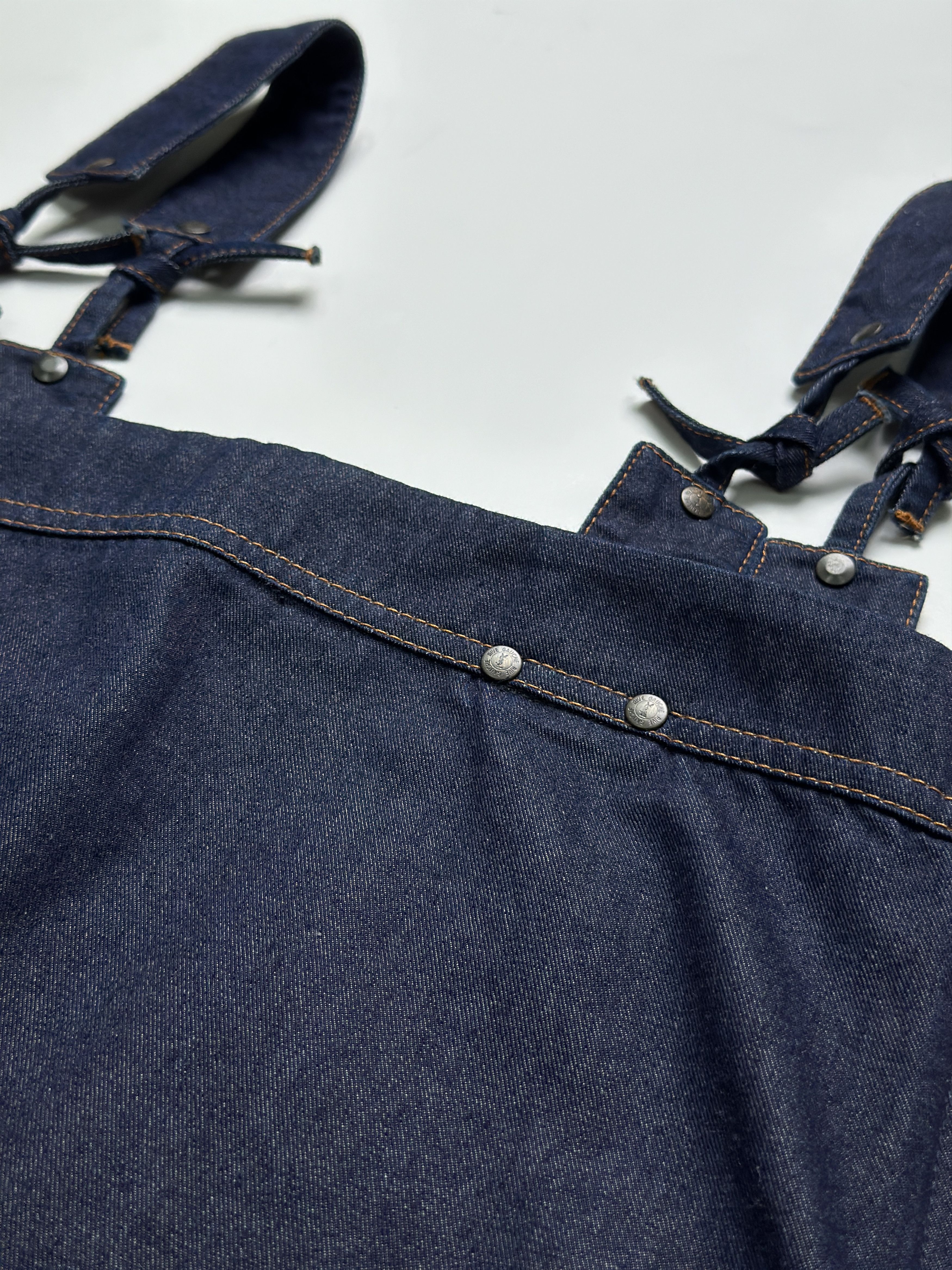 Yves Saint Laurent Yves Saint Laurent Blue Denim Vest With YSL Logo Tab Size XS / US 0-2 / IT 36-38 - 6 Thumbnail