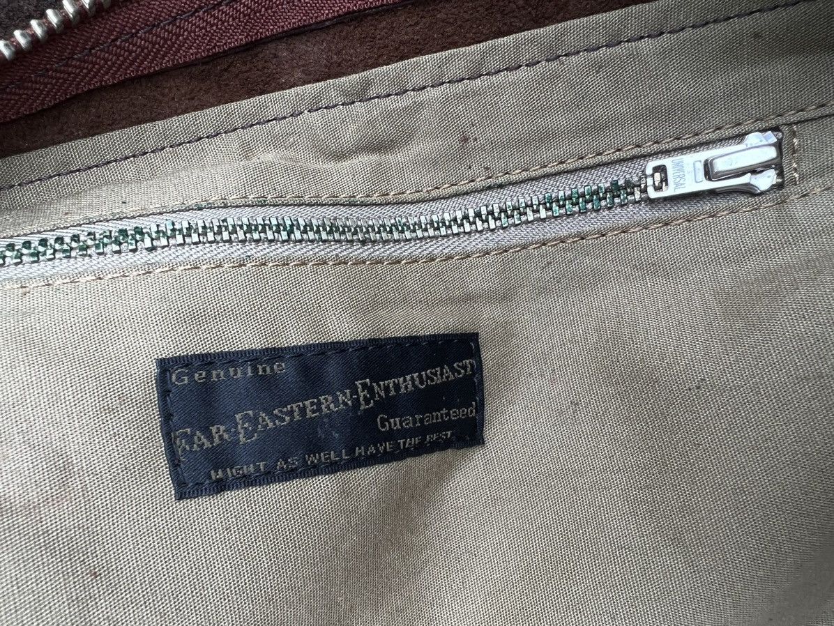 Leather Far Eastern Enthusiast Japan Patina Leather Clutch Bag Size ONE SIZE - 17 Thumbnail