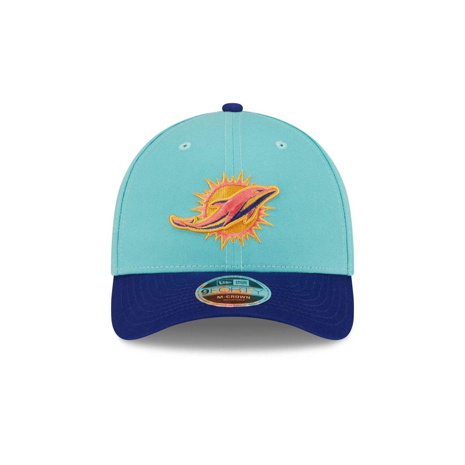 New Era New Era Miami Dolphins Clear Mint 9FORTY M - Crown Adj Hat Size ONE SIZE - 2 Thumbnail