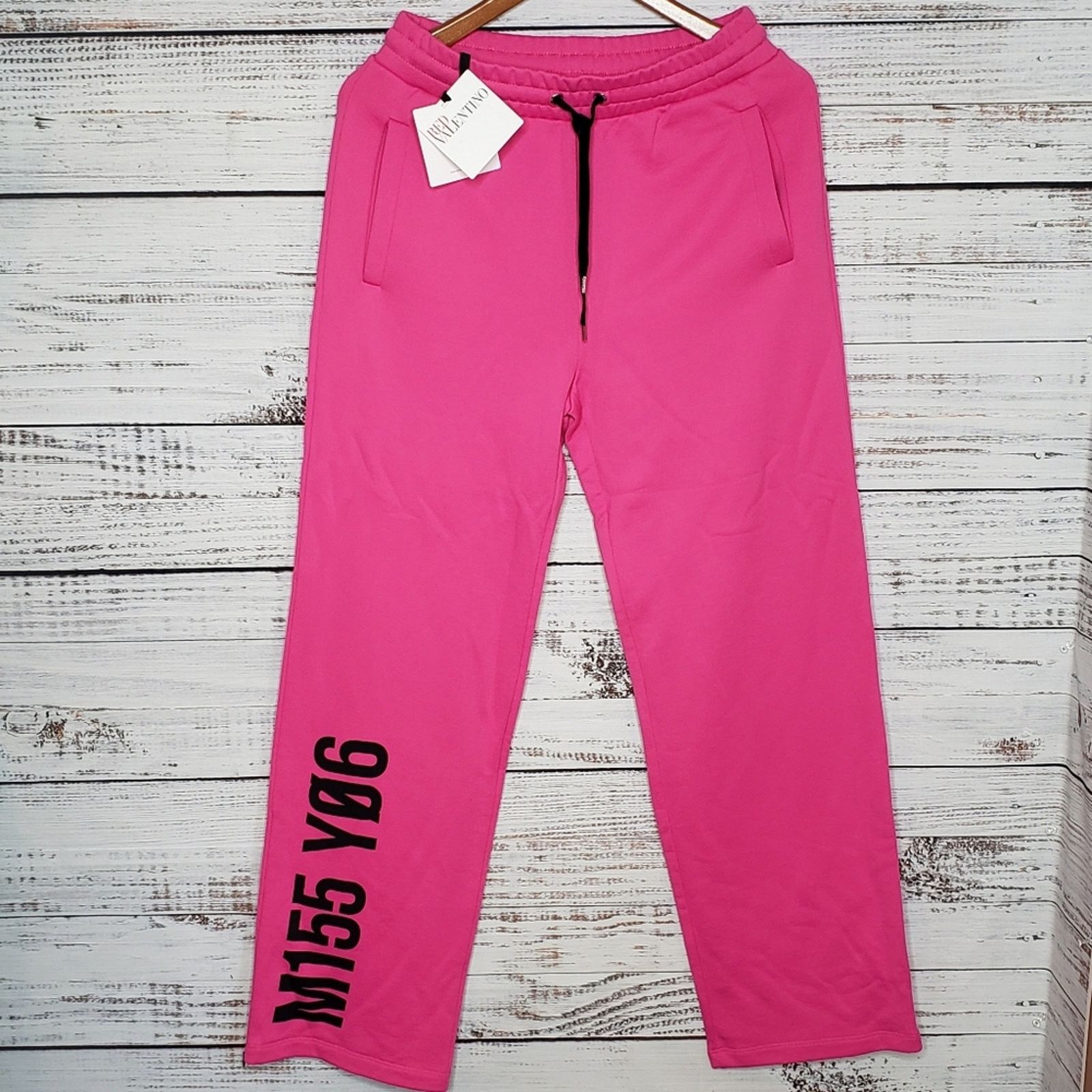 RED Valentino NWT RED Valentino women's track pants joggers S Barbie Pink Size 26" / US 2 / IT 38 - 2 Thumbnail
