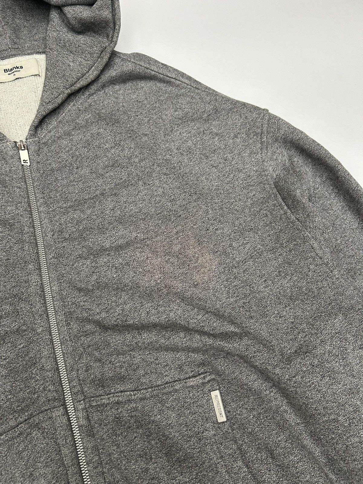 Represent Clo. Blanks by Represent Oversized 2 Way Zip Hoodie Size US XL / EU 56 / 4 - 9 Thumbnail