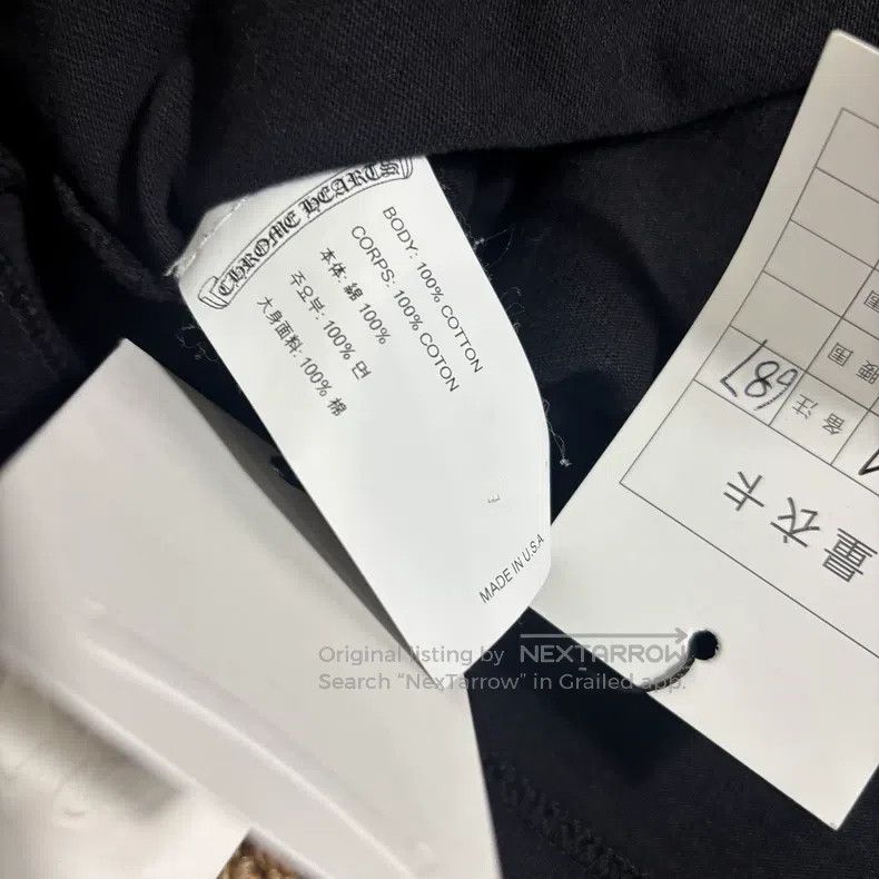 Chrome Hearts CHROME HEARTS Size M long sleeve Size US M / EU 48-50 / 2 - 3 Thumbnail