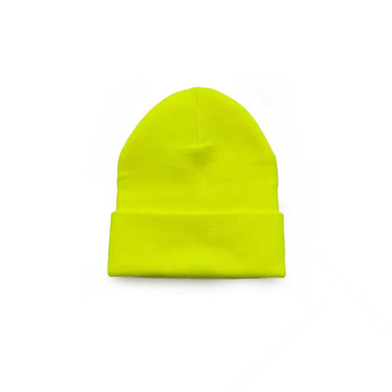Chrome Hearts Chrome Hearts Embroidered Neon Yellow Beanie Size ONE SIZE - 2 Thumbnail