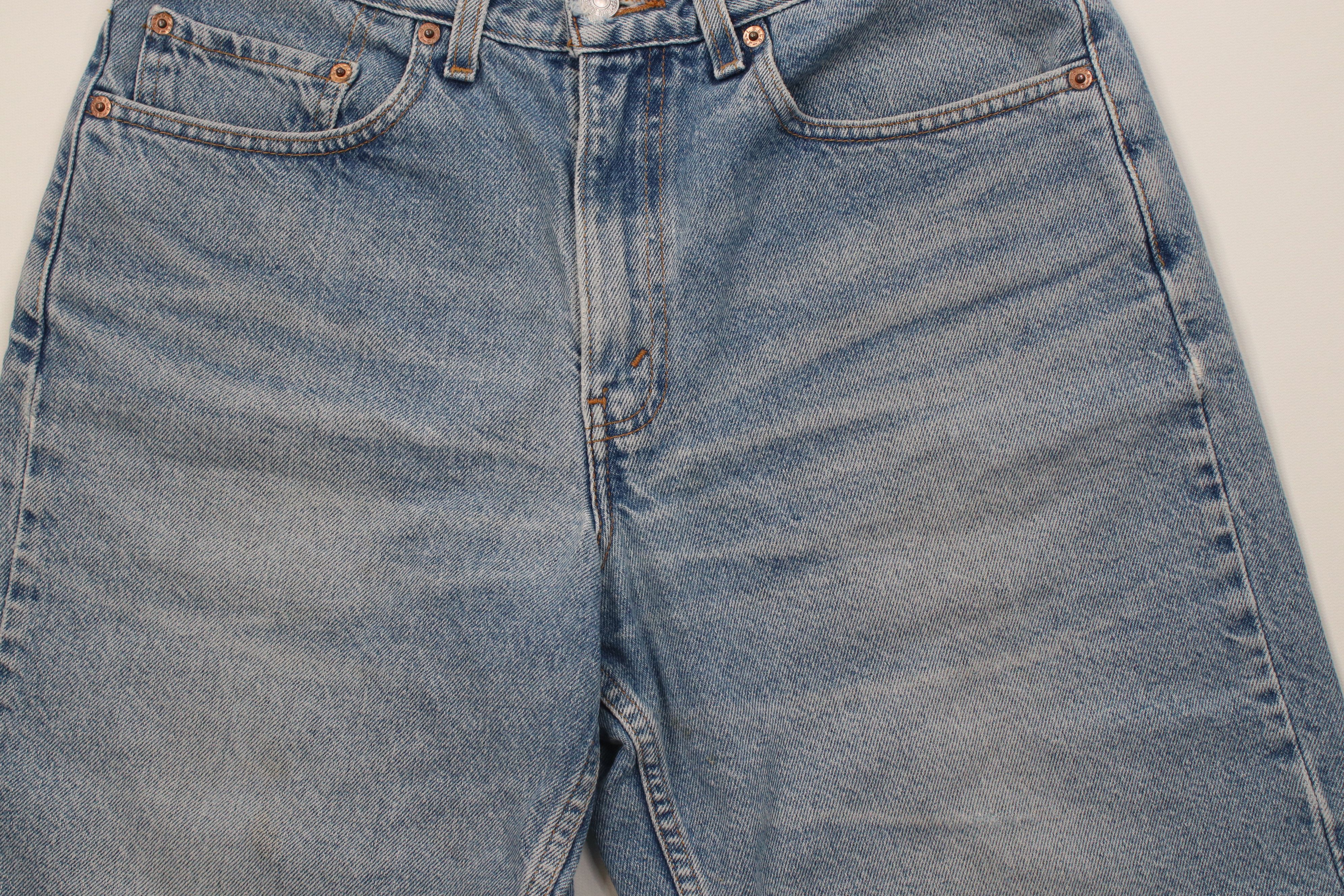 Levi's Vintage Y2K 2001 Levis 550 Fit Denim Jean Shorts Jorts Size US 32 / EU 48 - 3 Thumbnail