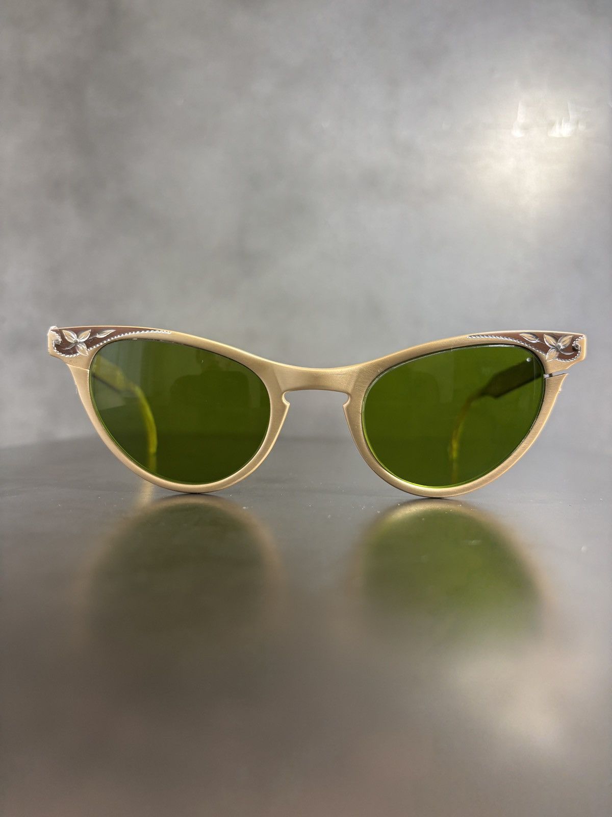 Vintage 1960s ArtCraft Sunglasses True Vintage Cat Eye Aluminum 1950 Size ONE SIZE - 2 Thumbnail