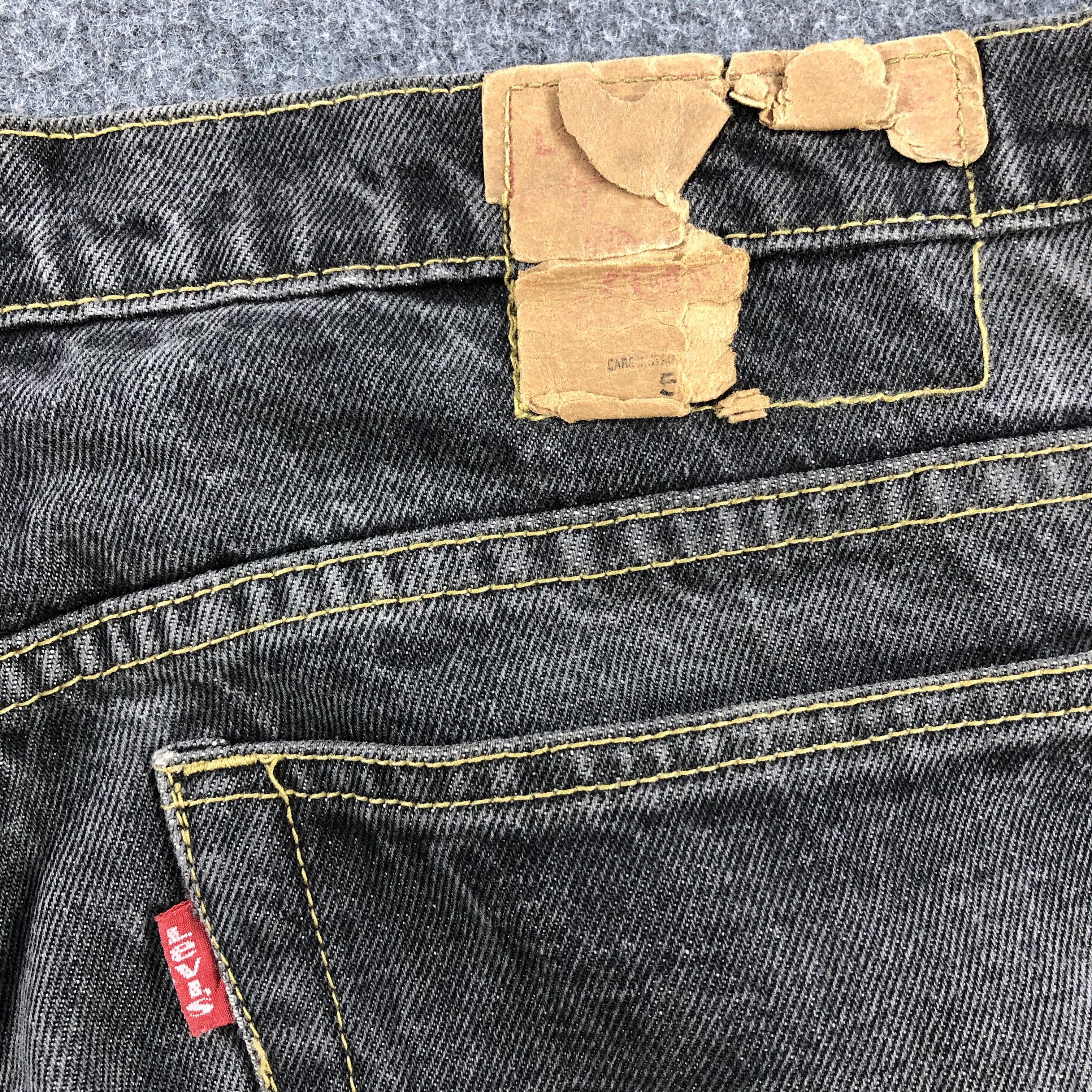Levi's Vintage 90s Distress Levis 501 Earth Tone Jeans-JM1587 Size US 38 / EU 54 - 7 Thumbnail