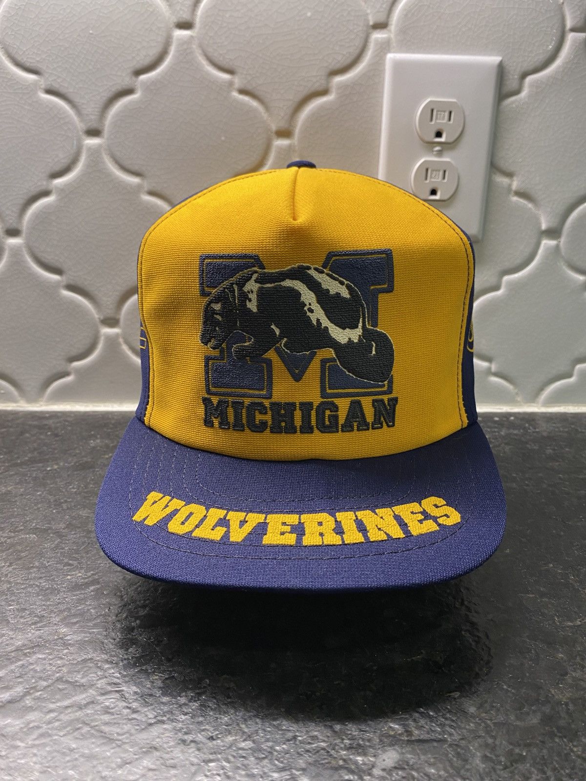 Other Vintage 80s Michigan wolverines logo hat Size ONE SIZE - 1 Thumbnail