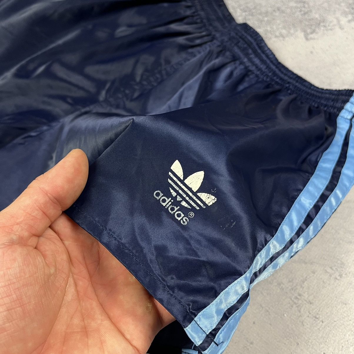 Adidas Streetwear Vintage Vintage Adidas West Germany soccer nylon shorts 90 s Grailed