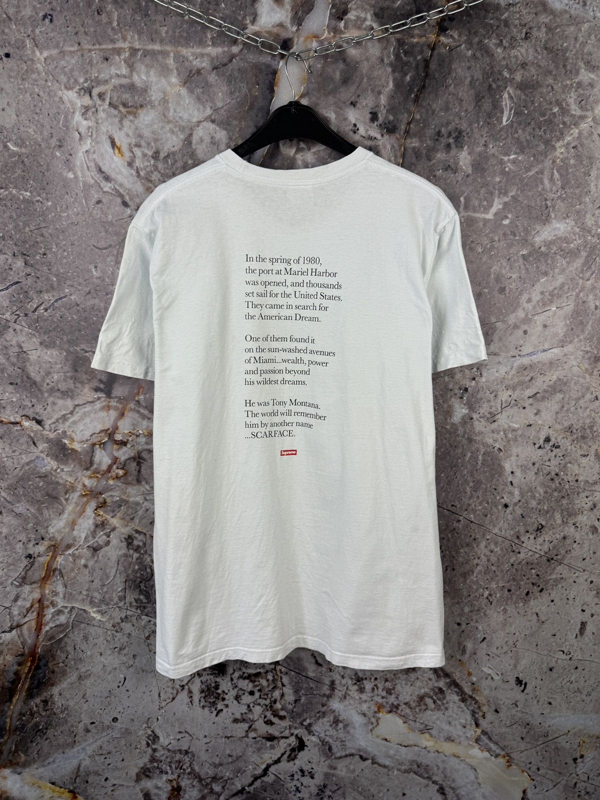 Supreme Men’s Supreme x SCARFACE T-Shirt Tony Montana Size Large Size US L / EU 52-54 / 3 - 11 Thumbnail