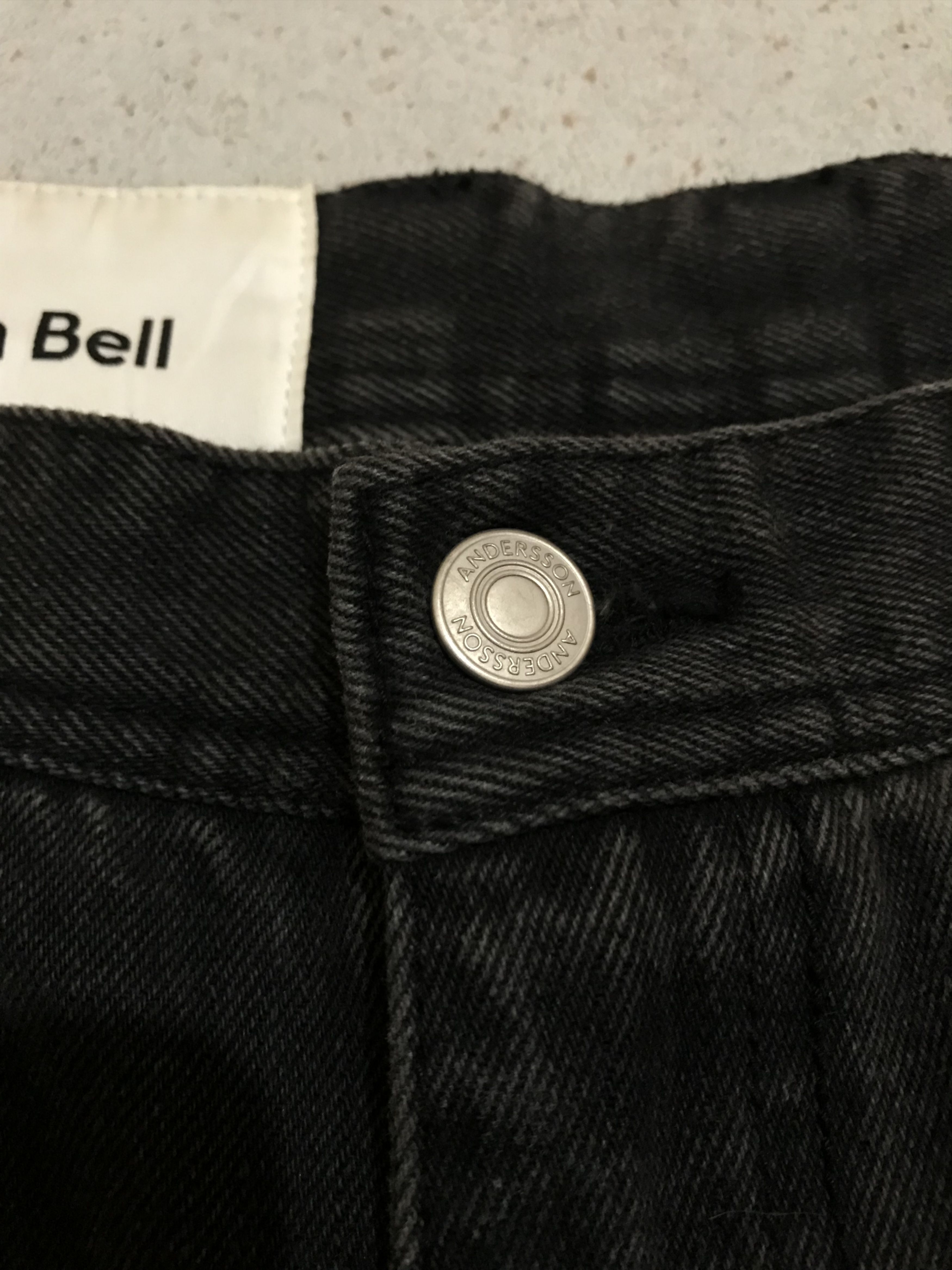 Andersson Bell '19 Andersson Bell Grey Unfinished Denim Size US 30 / EU 46 - 8 Thumbnail