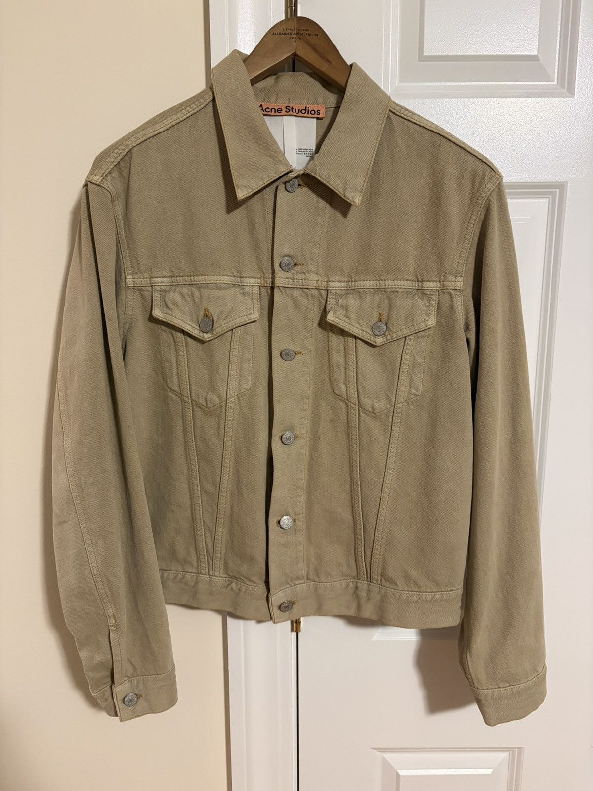 Acne Studios Acne Studios 1998 denim jacket indigo sand Size US S / EU 44-46 / 1 - 1 Thumbnail