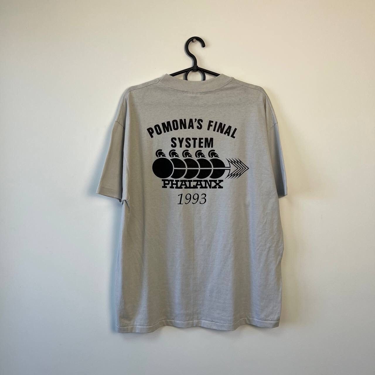 Vintage Vintage Phalanx 1993 Pomona’s Final System T-Shirt Size L Size US L / EU 52-54 / 3 - 13 Thumbnail