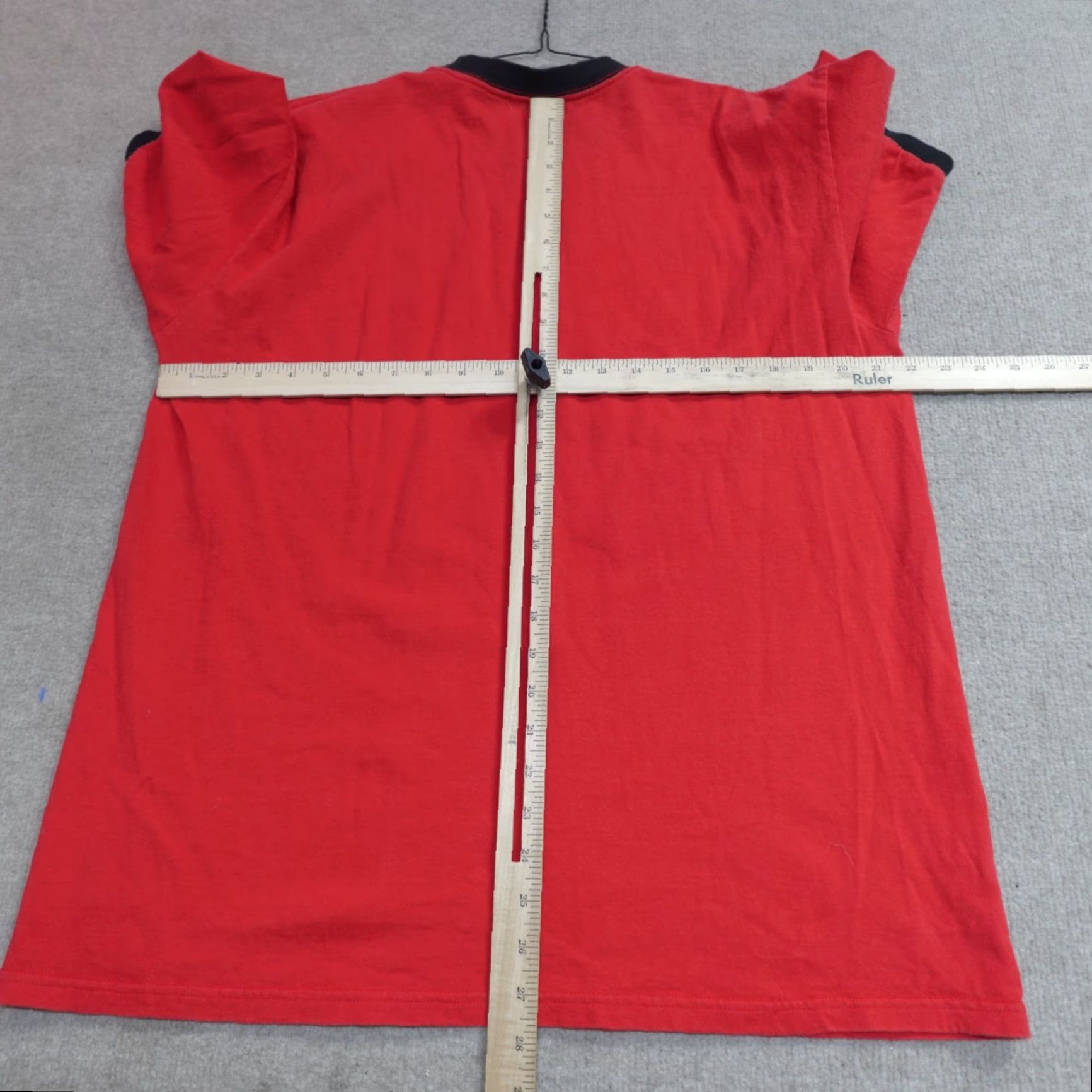 Nike VINTAGE Nike Shirt L Red Nebraska Cornhuskers Ringer Navy? Size US L / EU 52-54 / 3 - 4 Thumbnail