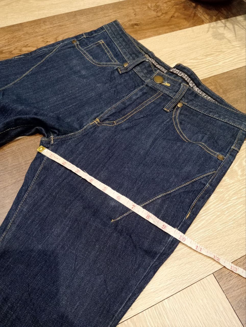 Number (N)ine NUMBER NINE JAPAN INDIGO STRETCH DENIM PANTS Size US 30 / EU 46 - 21 Thumbnail