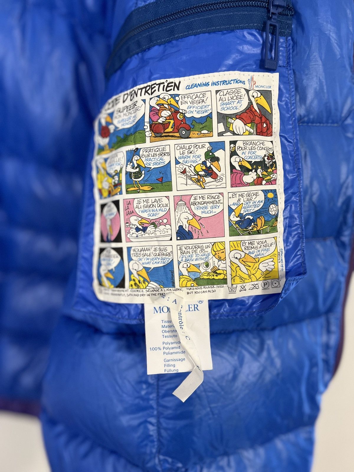 Moncler × Vintage Moncler grenoble vintage 1980's rare puffer Size L / US 10 / IT 46 - 10 Thumbnail