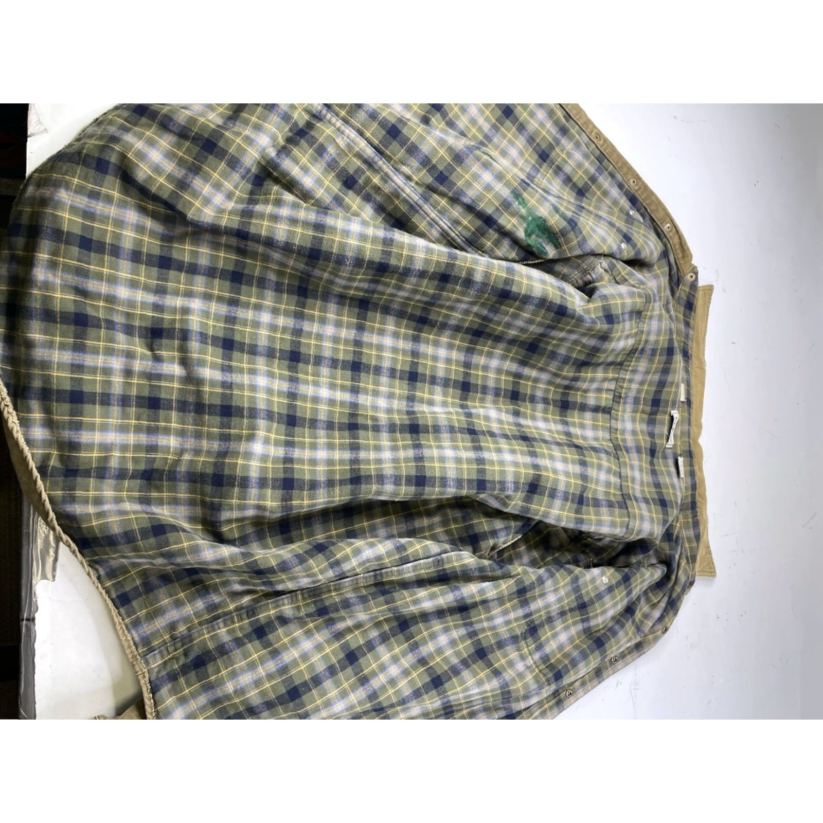 Vintage Vintage L.L. Bean XL Men's Flannel Overcoat Tall Brown Jacket Lined User: Vintage L.L. Bean XL Men's Flannel Overcoat Brown Tall Jacket Lined Size US XL / EU 56 / 4 - 3 Thumbnail