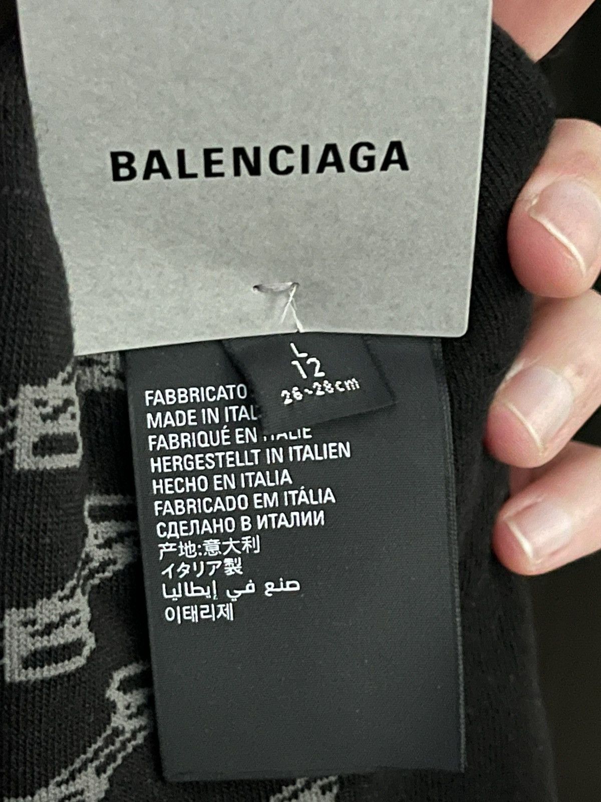 Balenciaga Balenciaga Socks BB Size ONE SIZE - 3 Thumbnail