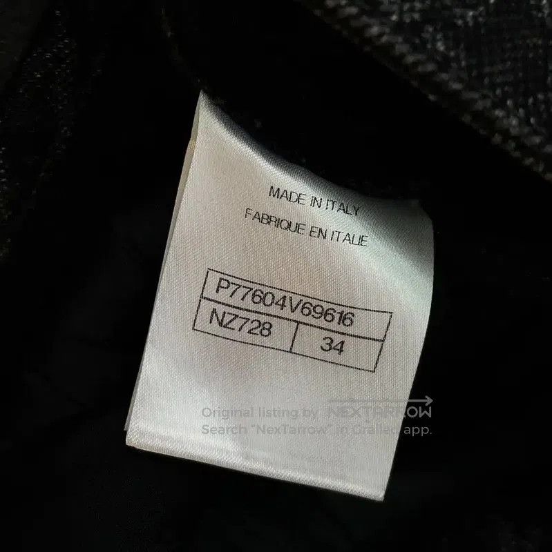Chanel Chanel Black Striped Cotton Women's Shorts . Size 23" - 8 Thumbnail