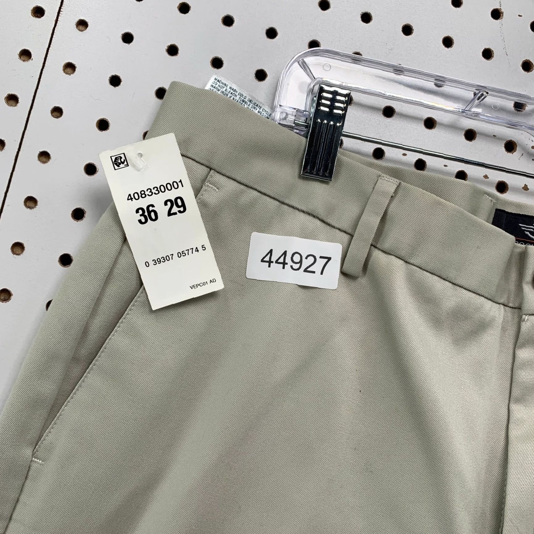 Dockers DOCKERS Chino Pants Mens Beige Signature Khaki Slim Fit 36x29 NWT Vintage No Size US 36 / EU 52 - 5 Thumbnail