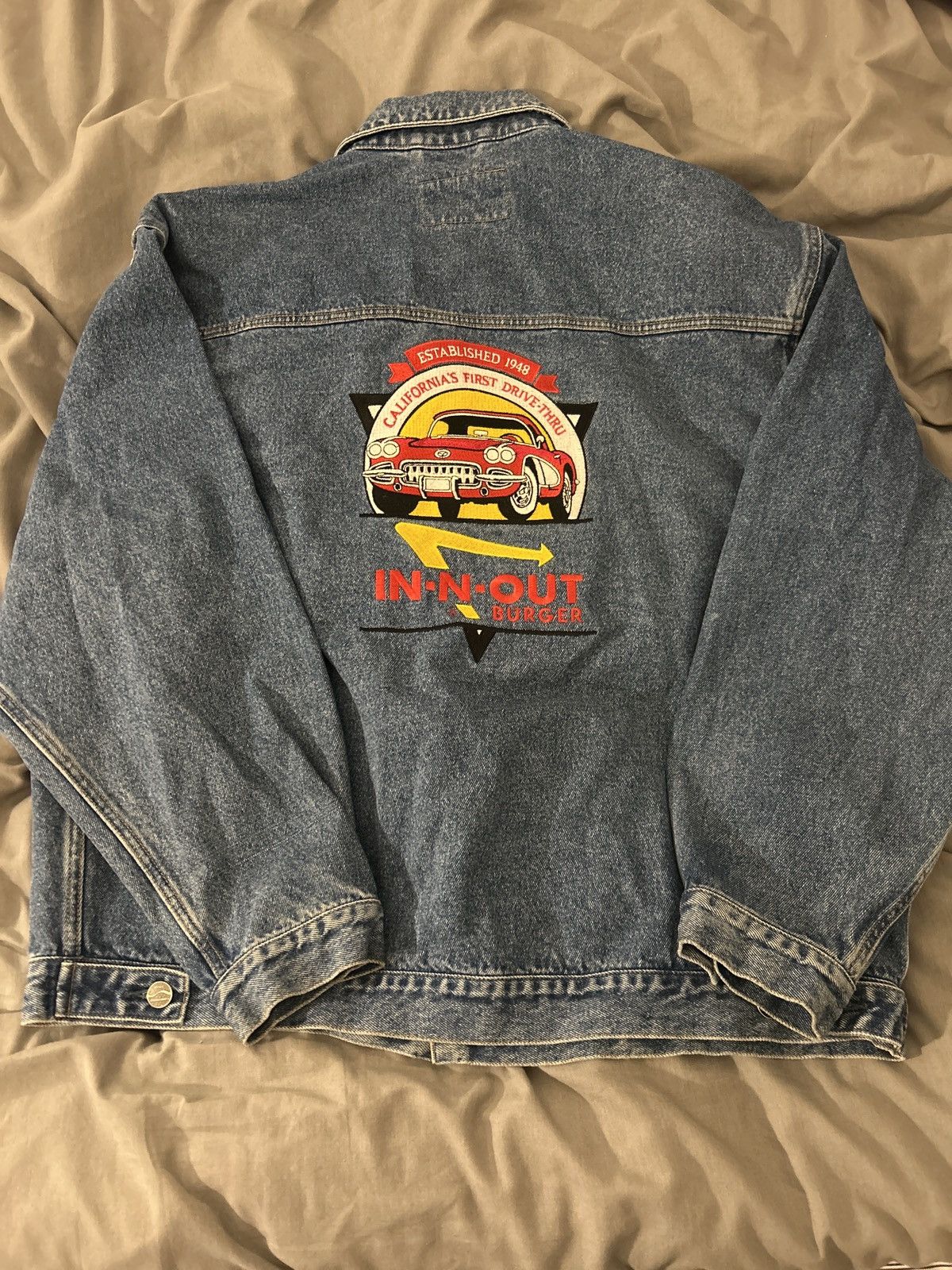 Port Authority Vintage In N Out Denim Jacket Size US XL / EU 56 / 4 - 1 Thumbnail