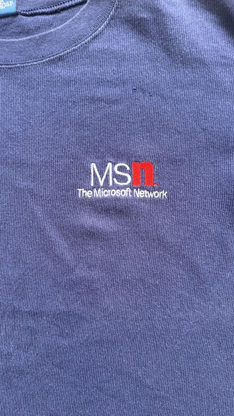 Vintage VINTAGE THE MICROSOFT NETWORK MSN TEE Size US L / EU 52-54 / 3 - 2 Thumbnail