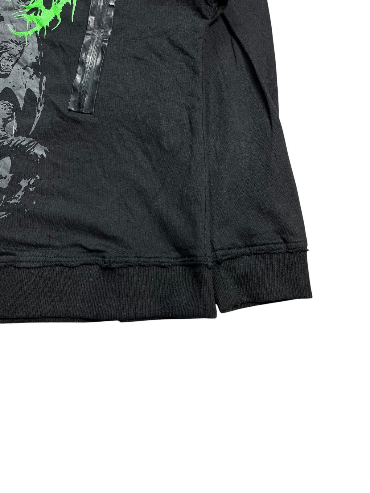 20471120 2000s Yoikadakada - PVC Metal Hoodie Size US M / EU 48-50 / 2 - 3 Thumbnail