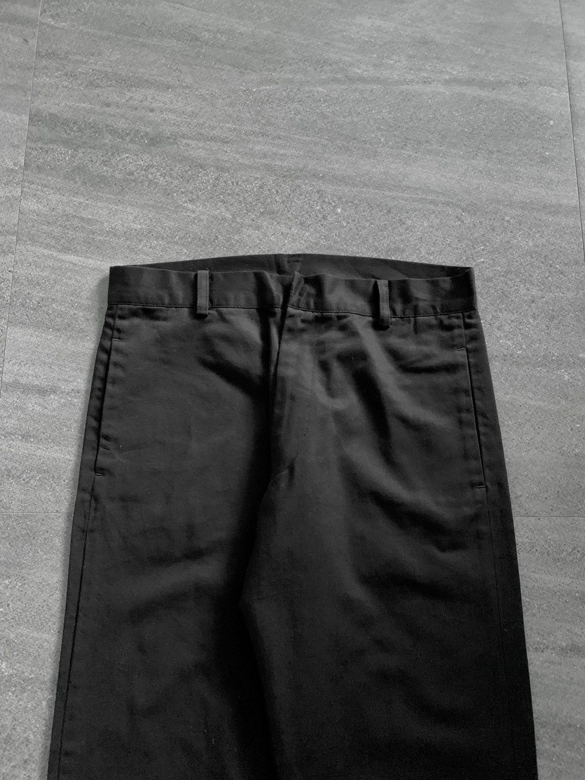 Yohji Yamamoto FREE TAX! Ys Split Hemmed Trousers Size US 29 - 3 Thumbnail
