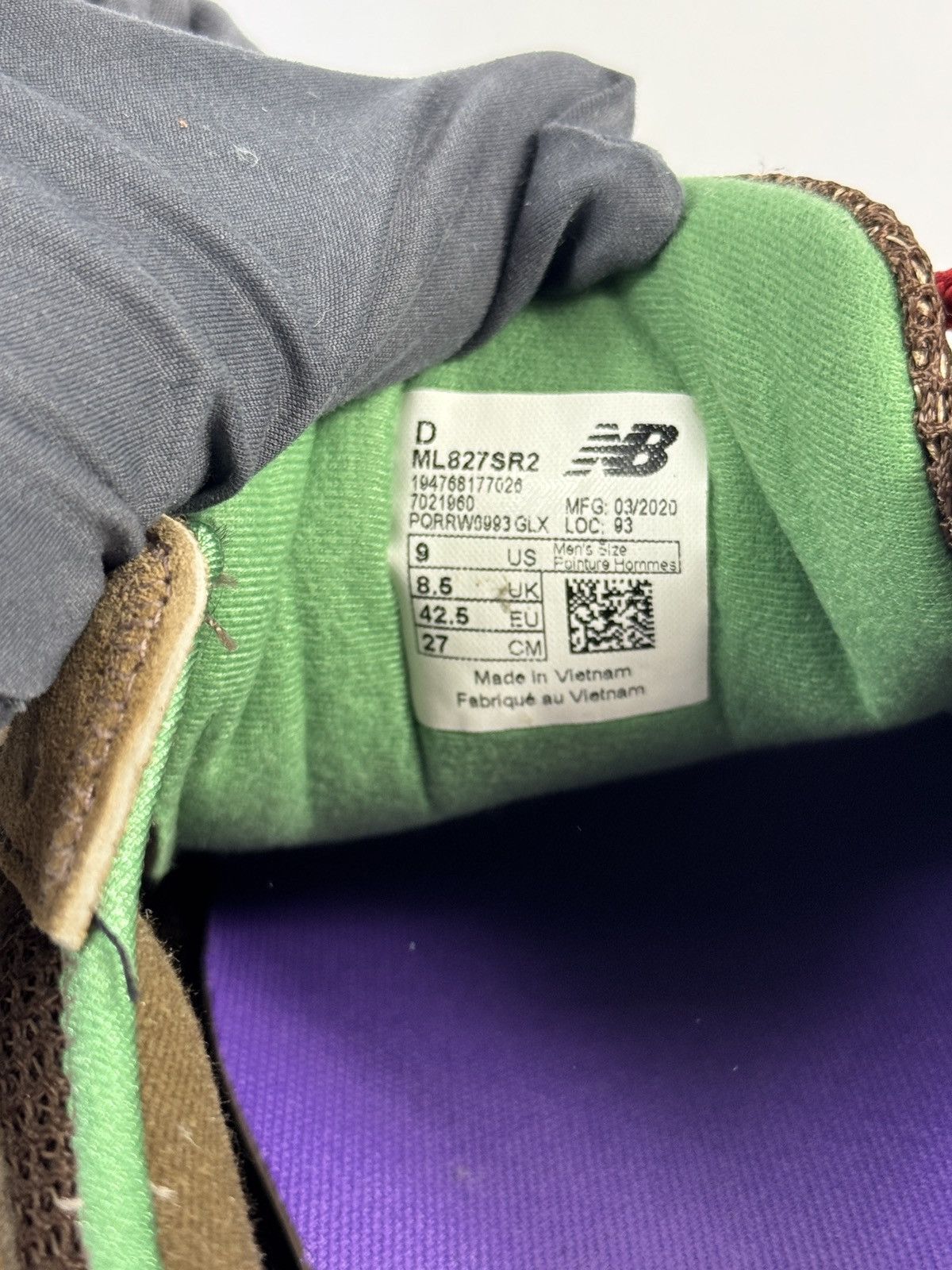 New Balance × Stray Rats NEW BALANCE 827 SNEAKERS Size US 8.5 / EU 41-42 - 10 Thumbnail