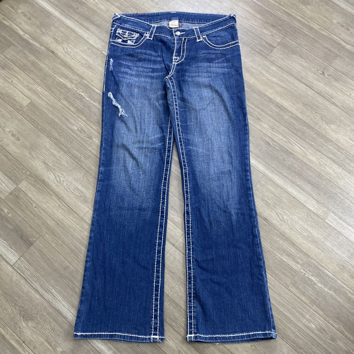True Religion Vintage True Relligion Billy Super T Flared Jeans Lgb Style Size US 32 / EU 48 - 17 Thumbnail