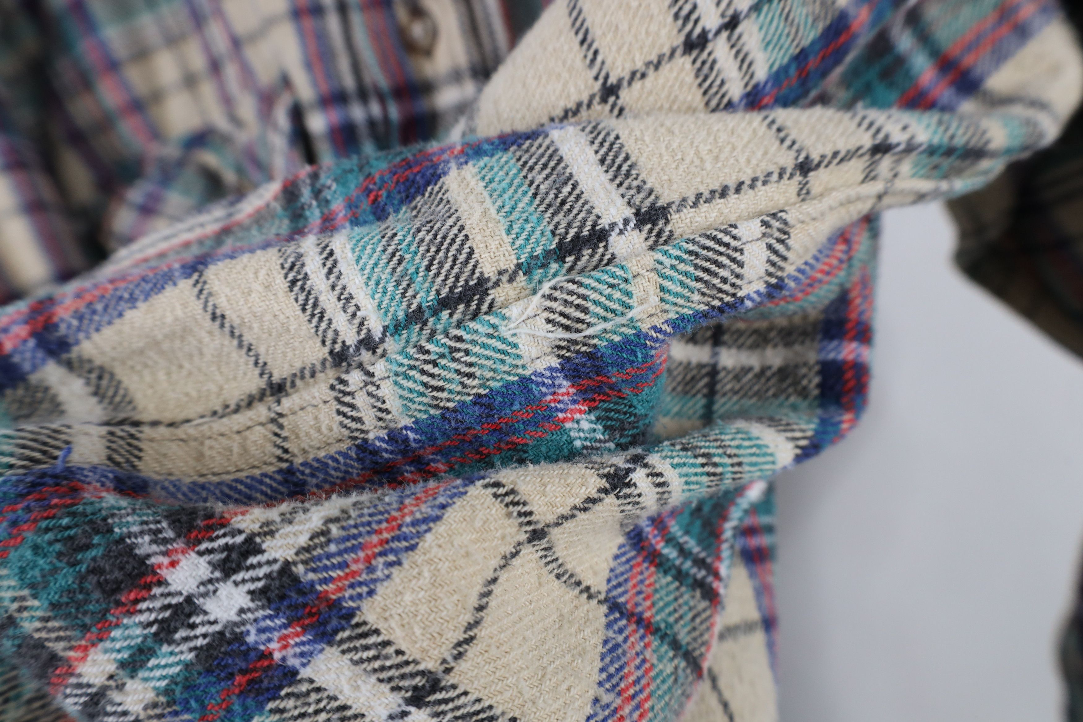 Vintage Vintage 90s Streetwear Heavyweight Workwear Button Shirt Size US XL / EU 56 / 4 - 4 Thumbnail