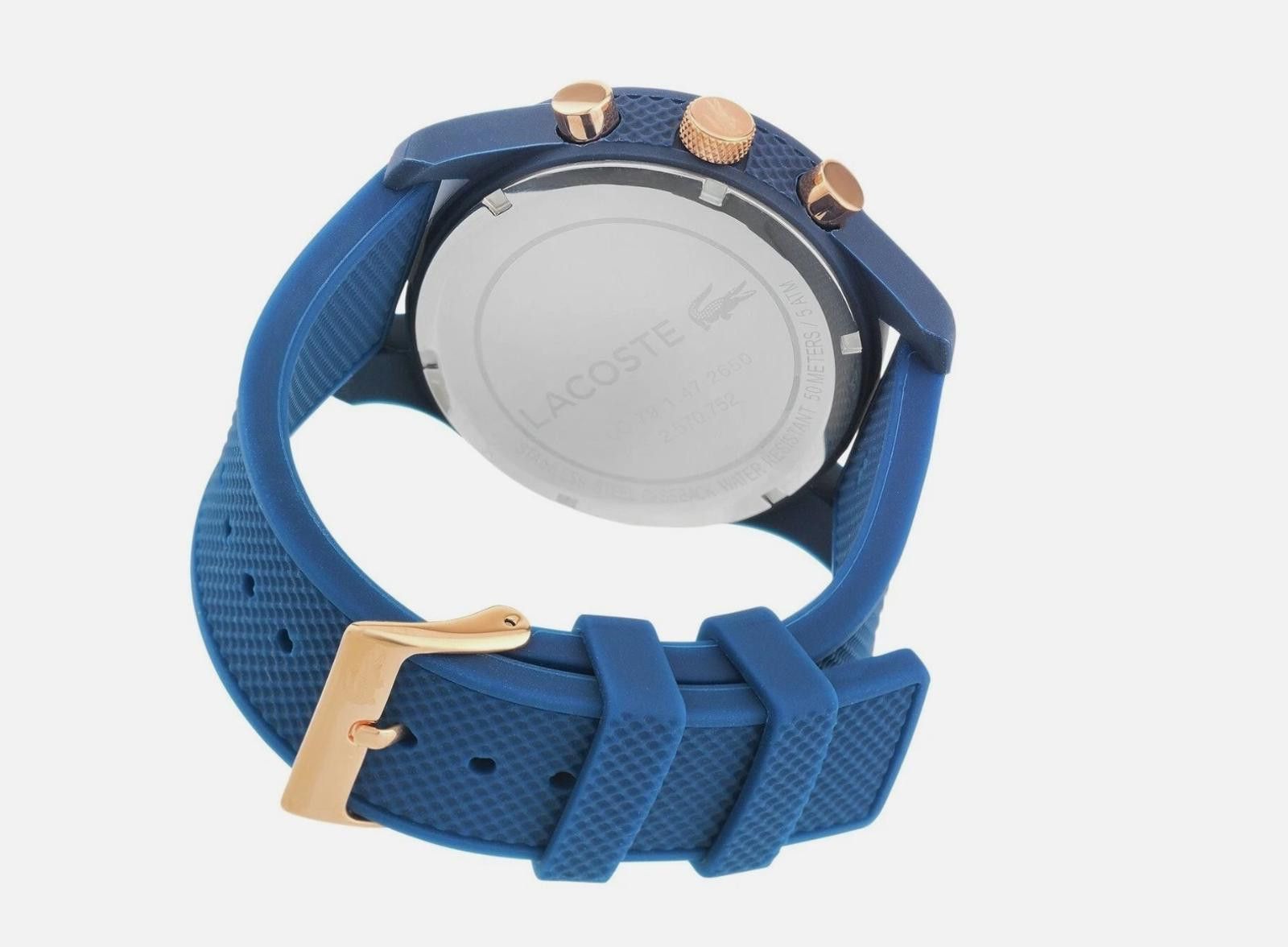 Lacoste Lacoste Unisex Lacoste.12.12 Chronograph Blue Watch-One Size Size ONE SIZE - 3 Thumbnail