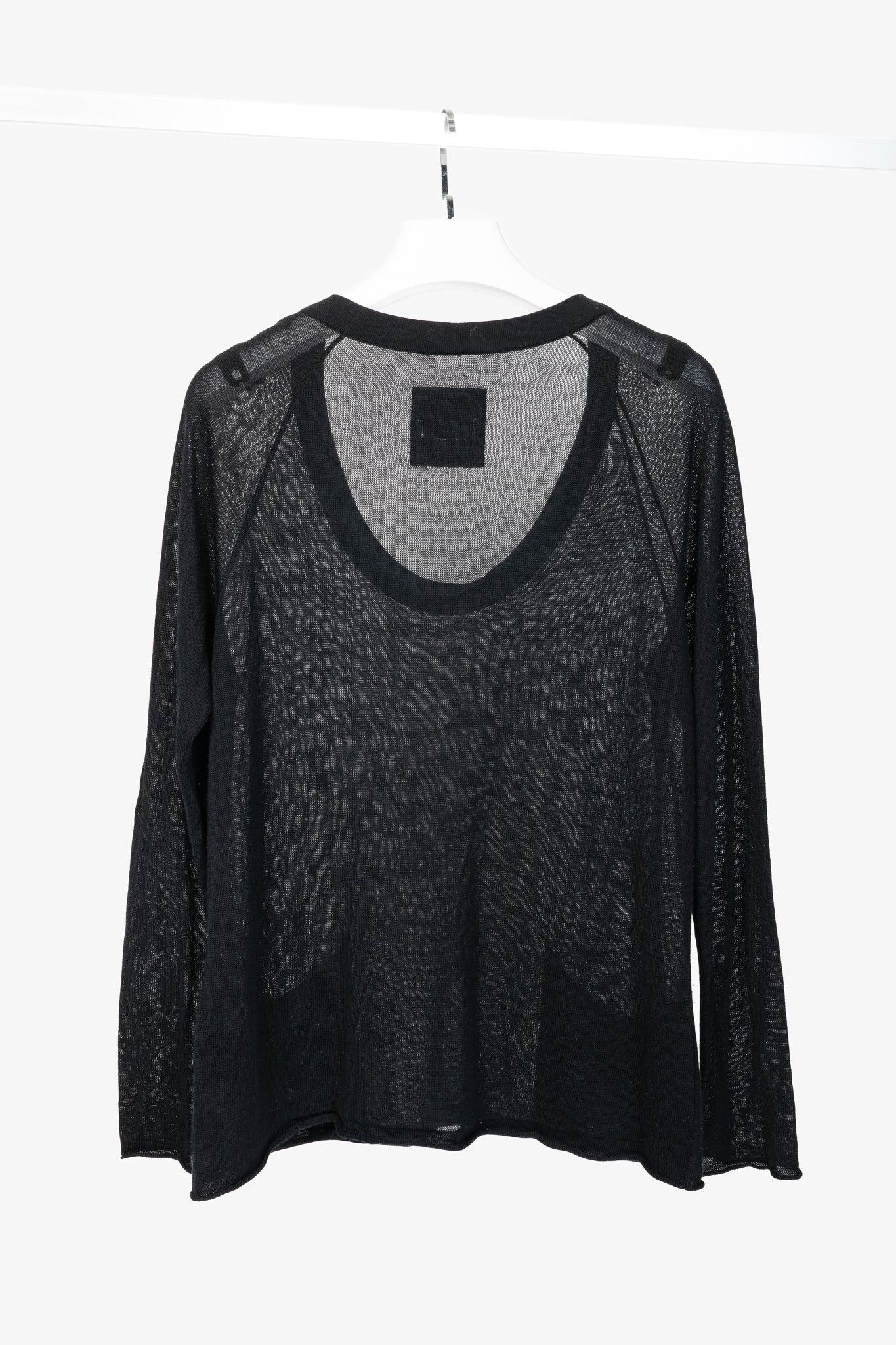 Annette Gortz Annette Gortz SS10 Orio Viscose & Cotton Pocket Sweater Size L / US 10 / IT 46 - 2 Thumbnail